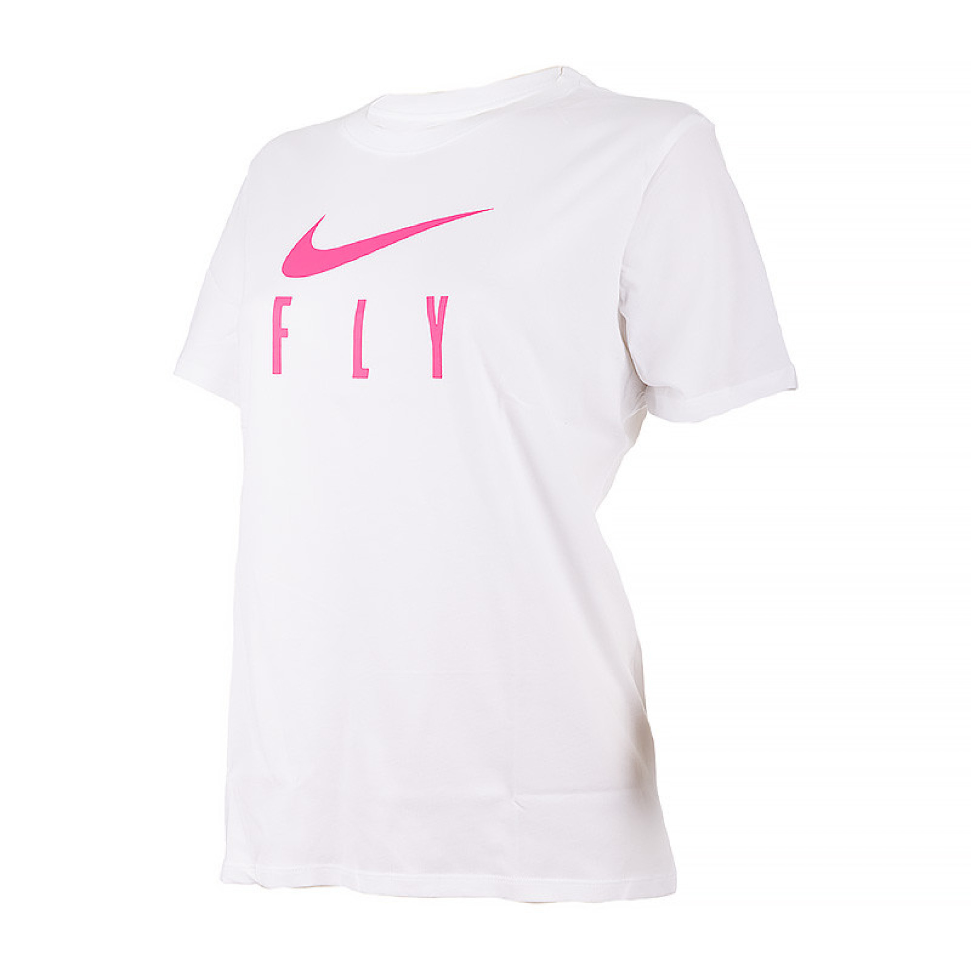 Жіноча Футболка Nike W NK DF SWOOSH FLY GRX TEE Білий S (7dFQ6606-100 S) - Robinzon.ua