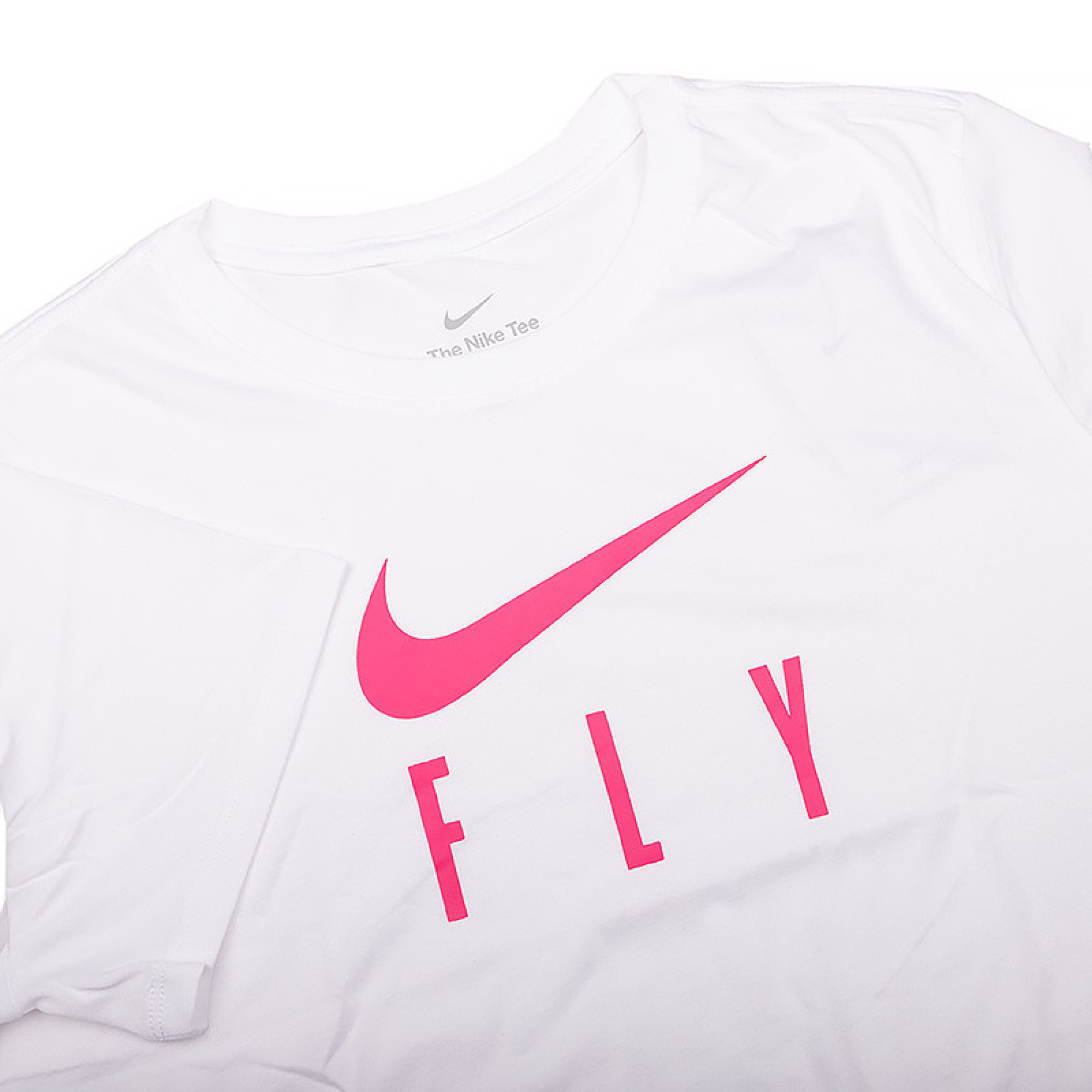 Жіноча Футболка Nike W NK DF SWOOSH FLY GRX TEE Білий S (7dFQ6606-100 S) - 2 - Robinzon.ua