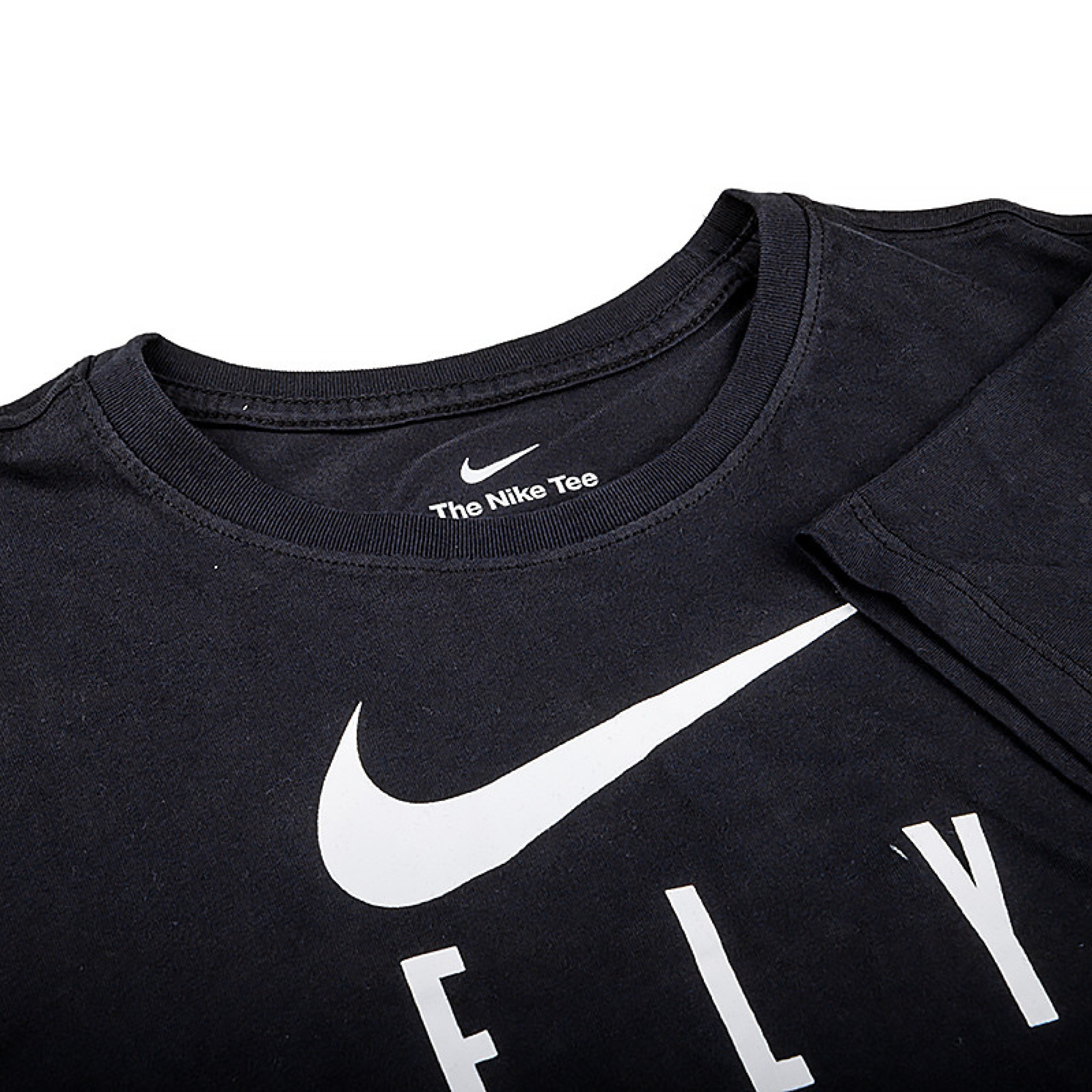 Жіноча Футболка Nike W NK DF SWOOSH FLY GRX TEE Чорний M (7dFQ6606-010 M) - 2 - Robinzon.ua