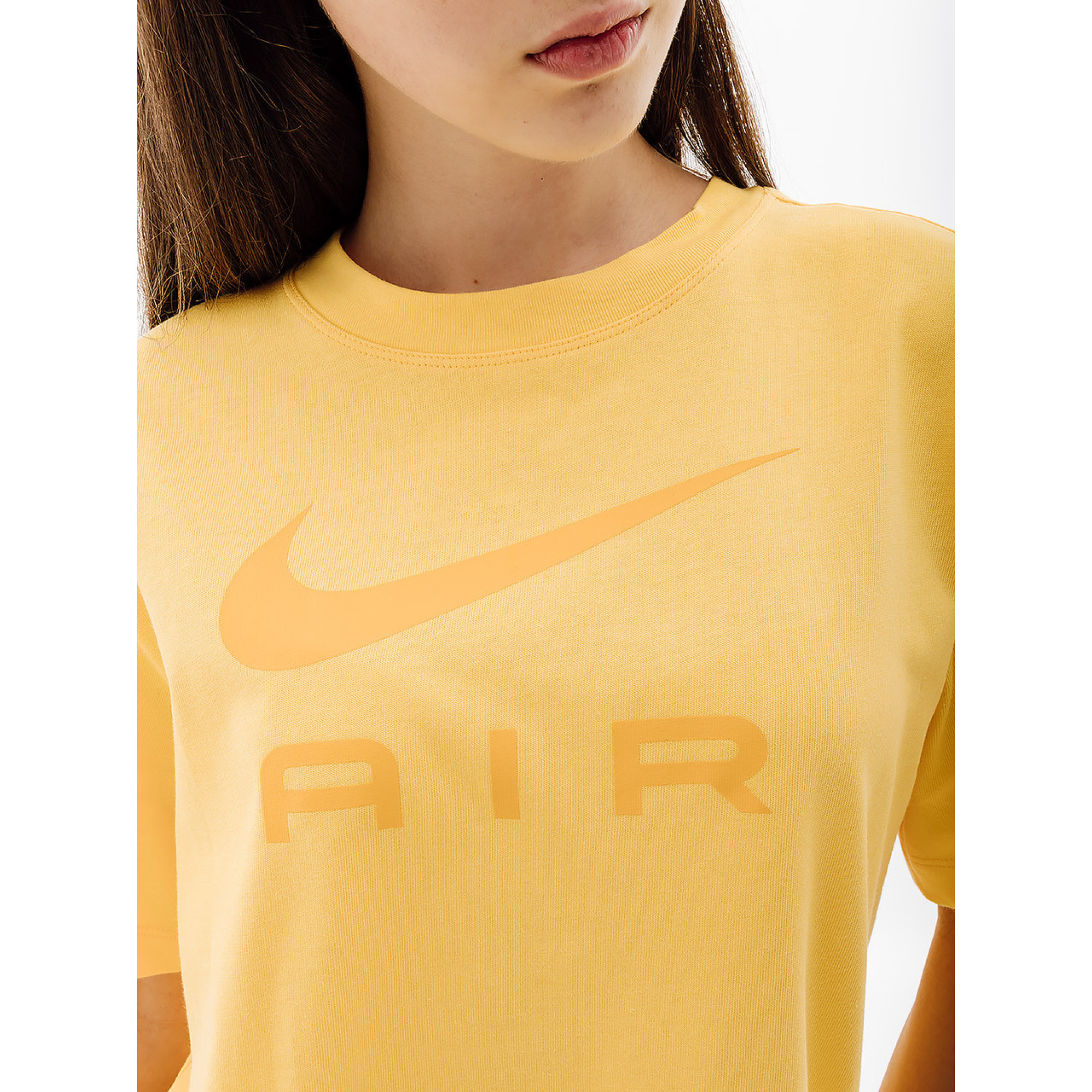 Жіноча Футболка Nike W NSW TEE AIR BF Жовтий  S (7dDX7918-795 S) - 3 - Robinzon.ua