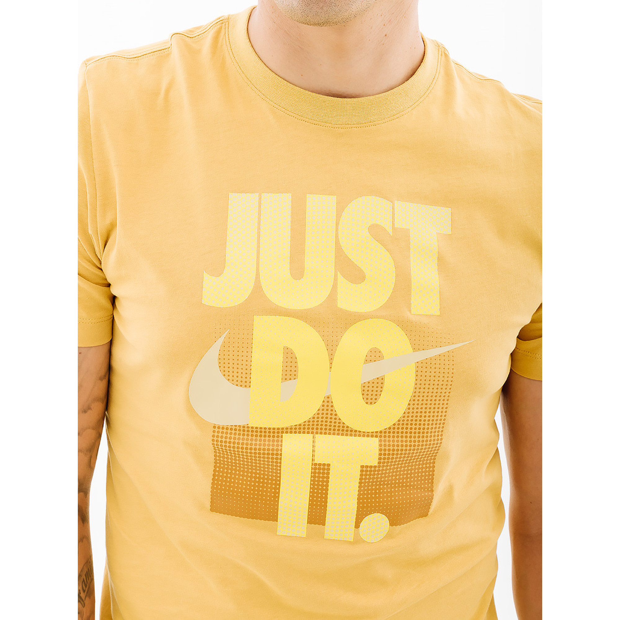 Мужская Футболка Nike M NSW TEE 12MO JDI  Желтый S (7dDZ2993-725 S) - 3 - Robinzon.ua