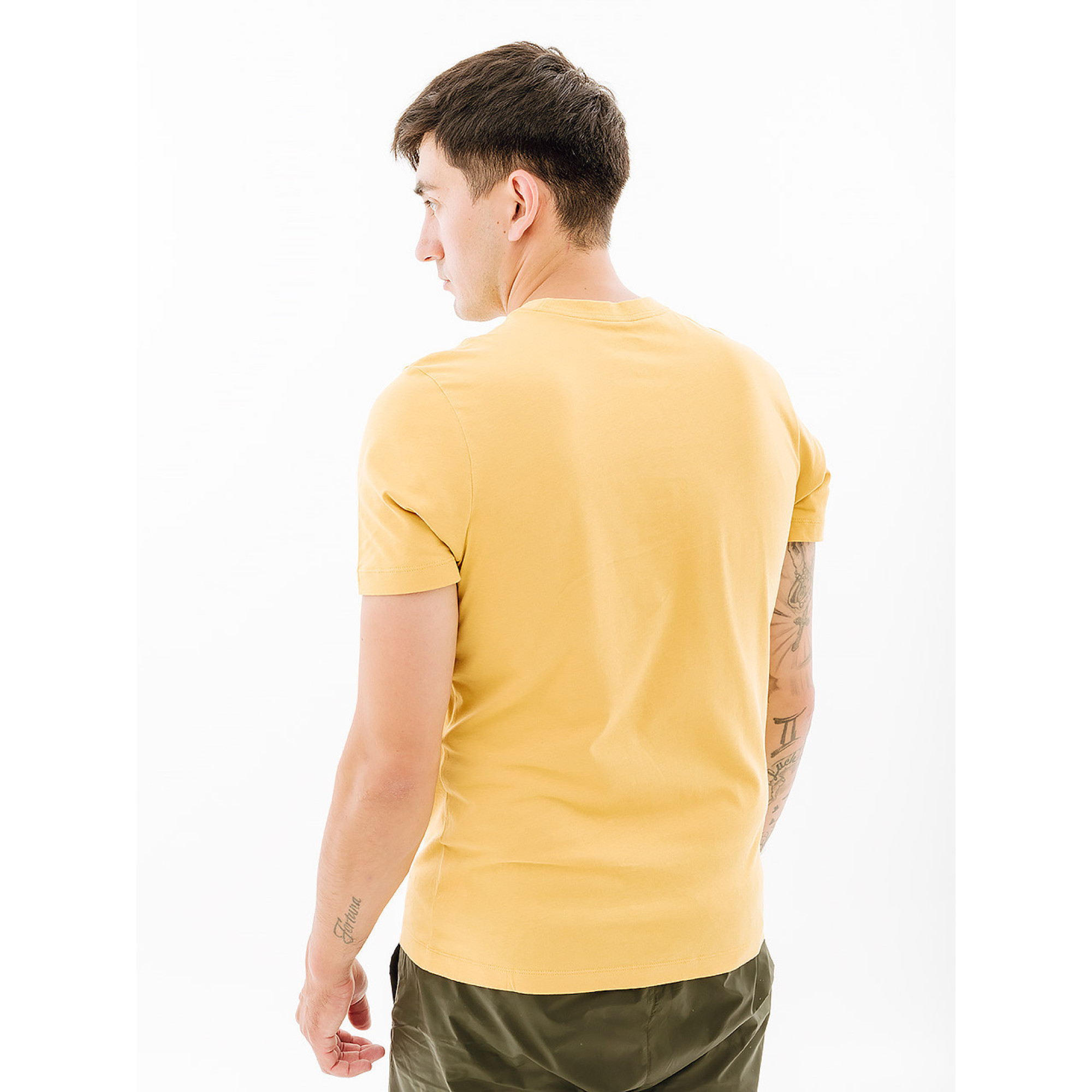 Мужская Футболка Nike M NSW TEE 12MO JDI  Желтый S (7dDZ2993-725 S) - 1 - Robinzon.ua