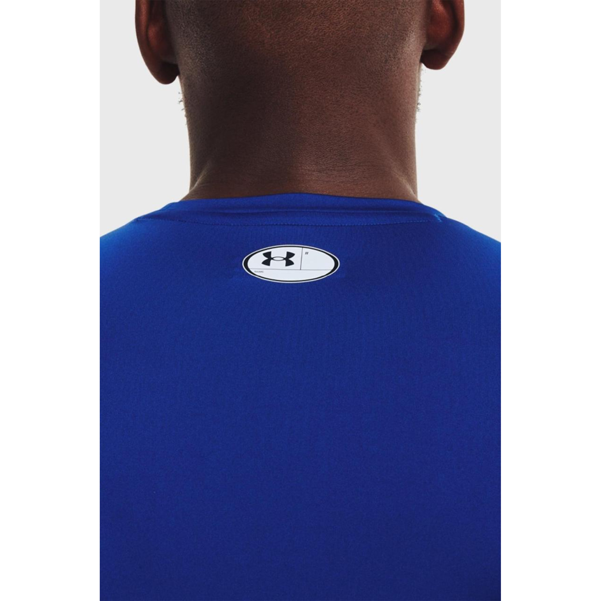 Чоловіча Футболка UA HG Armour Comp SS Синій S (1361518-400 S) - 3 - Robinzon.ua