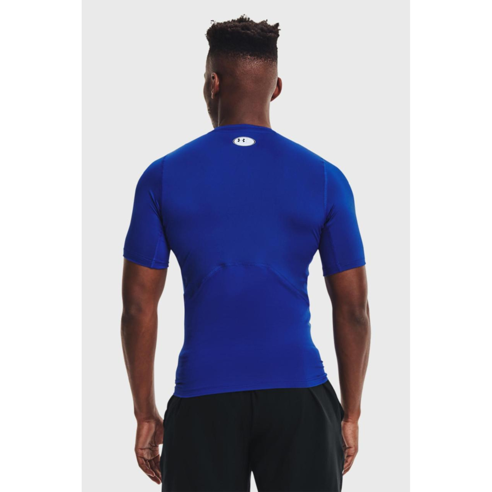 Чоловіча Футболка UA HG Armour Comp SS Синій S (1361518-400 S) - 1 - Robinzon.ua