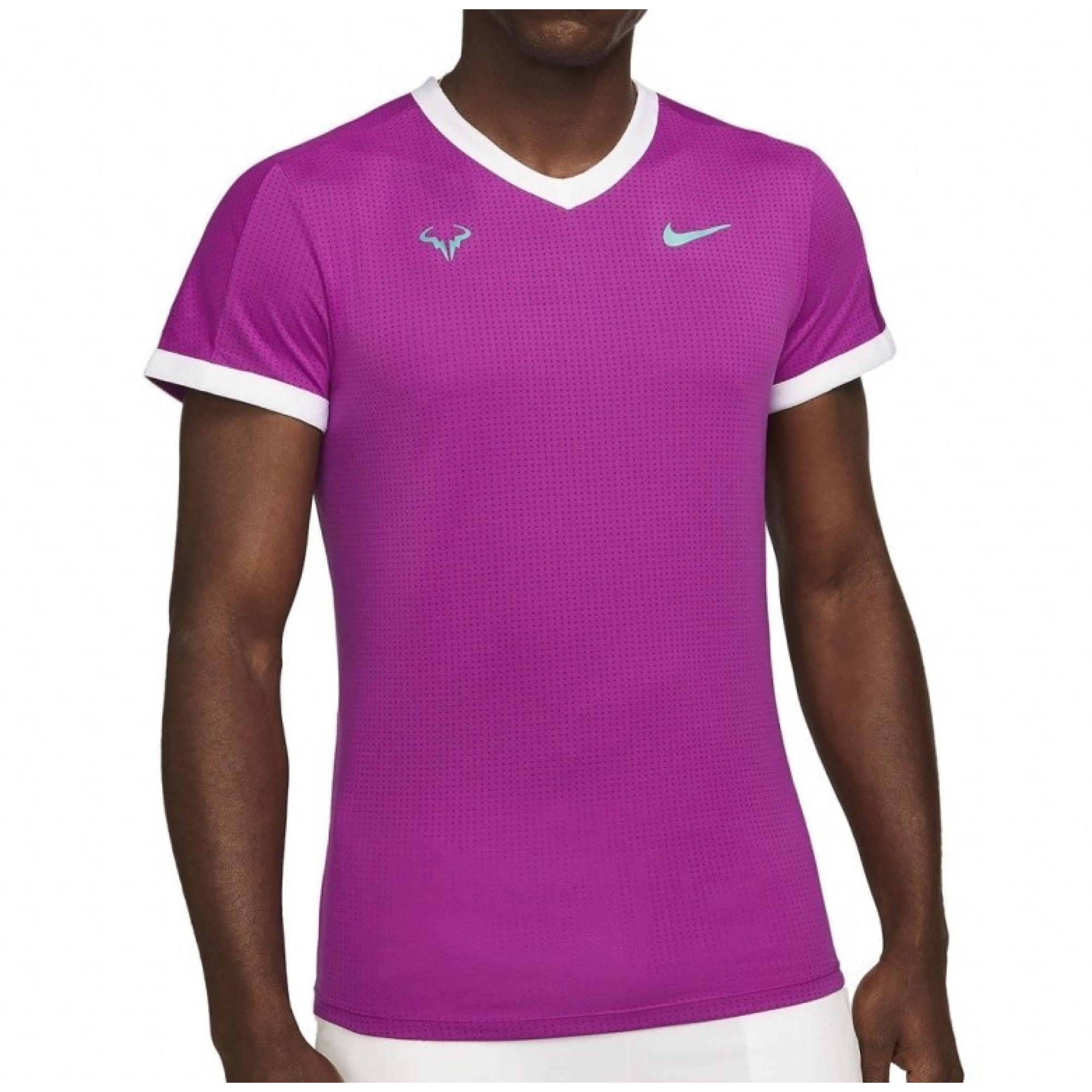 Футболка муж. Nike Court Dri-FIT ADV Rafa Top violet  (S) CV2802-584 S - 1 - Robinzon.ua