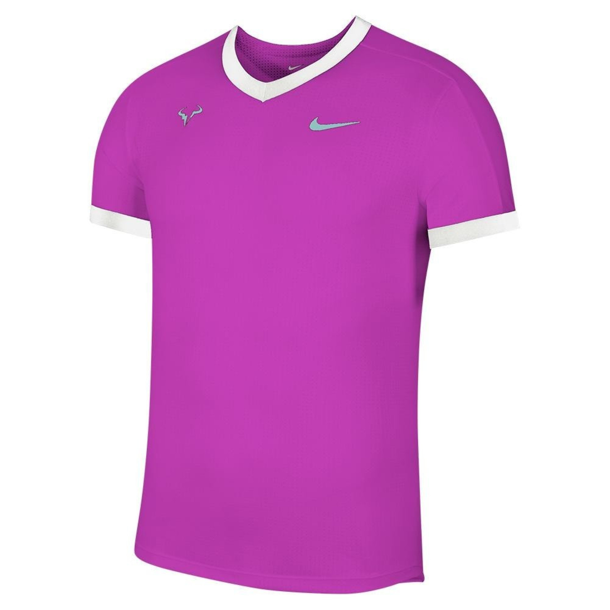 Футболка чол. Nike Court Dri-FIT ADV Rafa Top violet (S) CV2802-584 S - Robinzon.ua