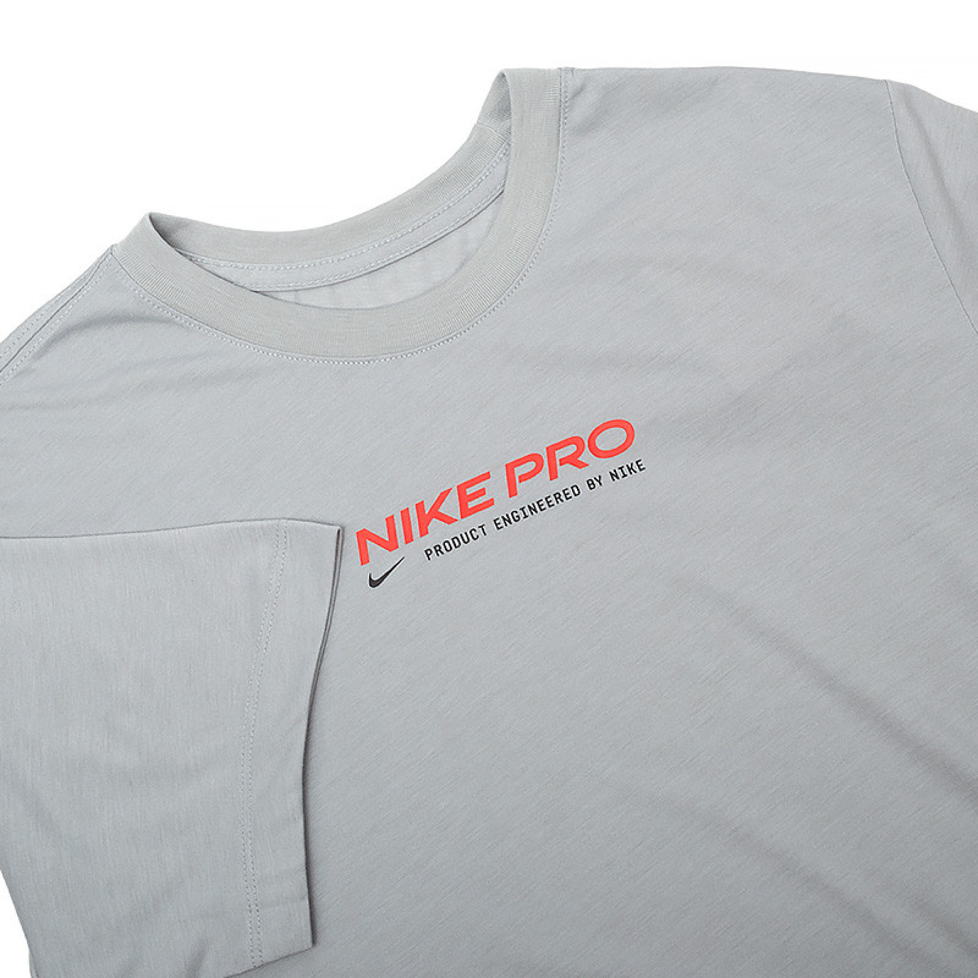 Чоловіча Футболка Nike M NK DF TEE DB NK PRO 2 Сірий S (DM5677-077 S) - 2 - Robinzon.ua