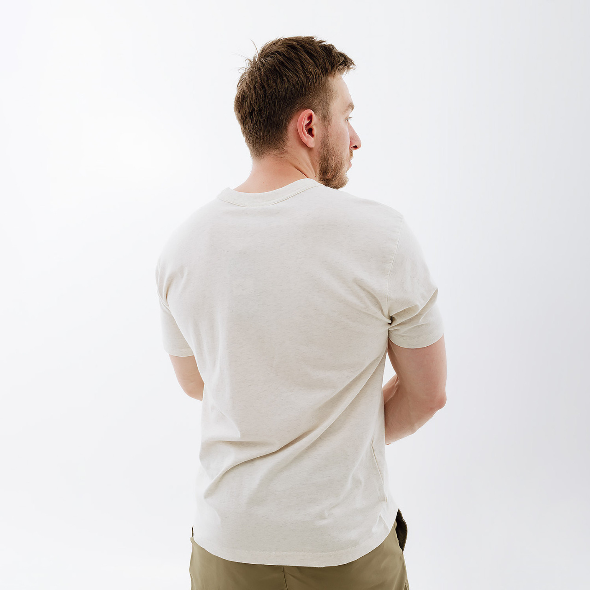 Чоловіча Футболка New Balance Athletics Sports Club Бежевий M (MT31558OTH) - 1 - Robinzon.ua