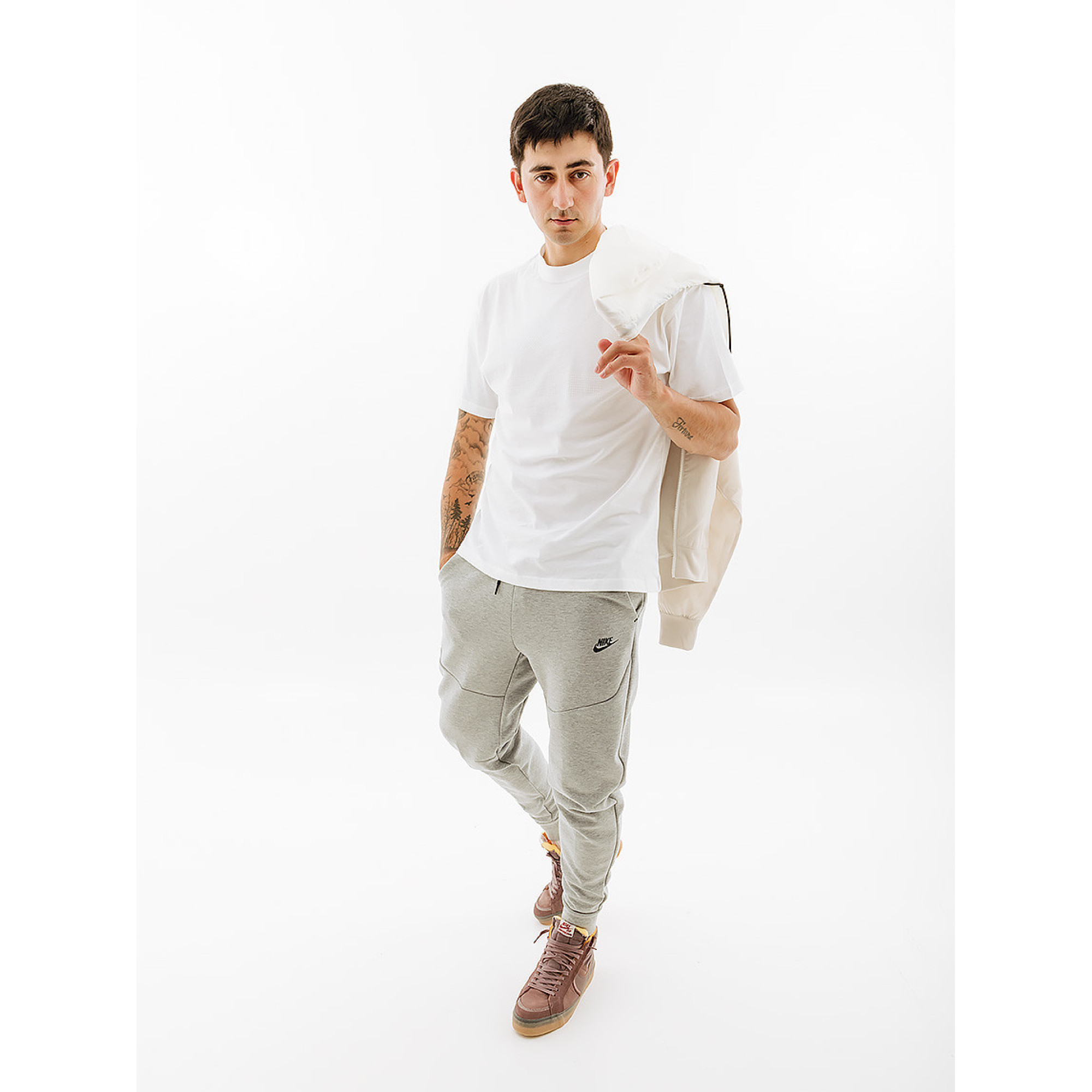 Чоловіча Футболка Nike M NSW TEE M90 NIKE AIR Білий  2XL (7dDZ2886-100 2XL) - 4 - Robinzon.ua