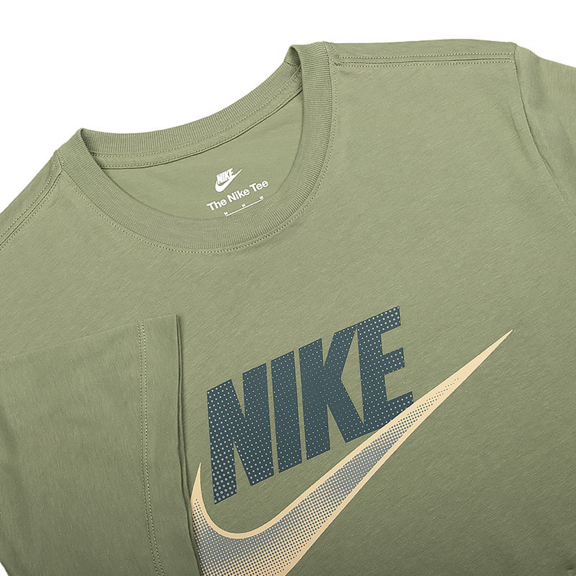 Чоловіча Футболка Nike M NSW TEE 12MO FUTURA Зелений XS (DZ5171-386) - Robinzon.ua