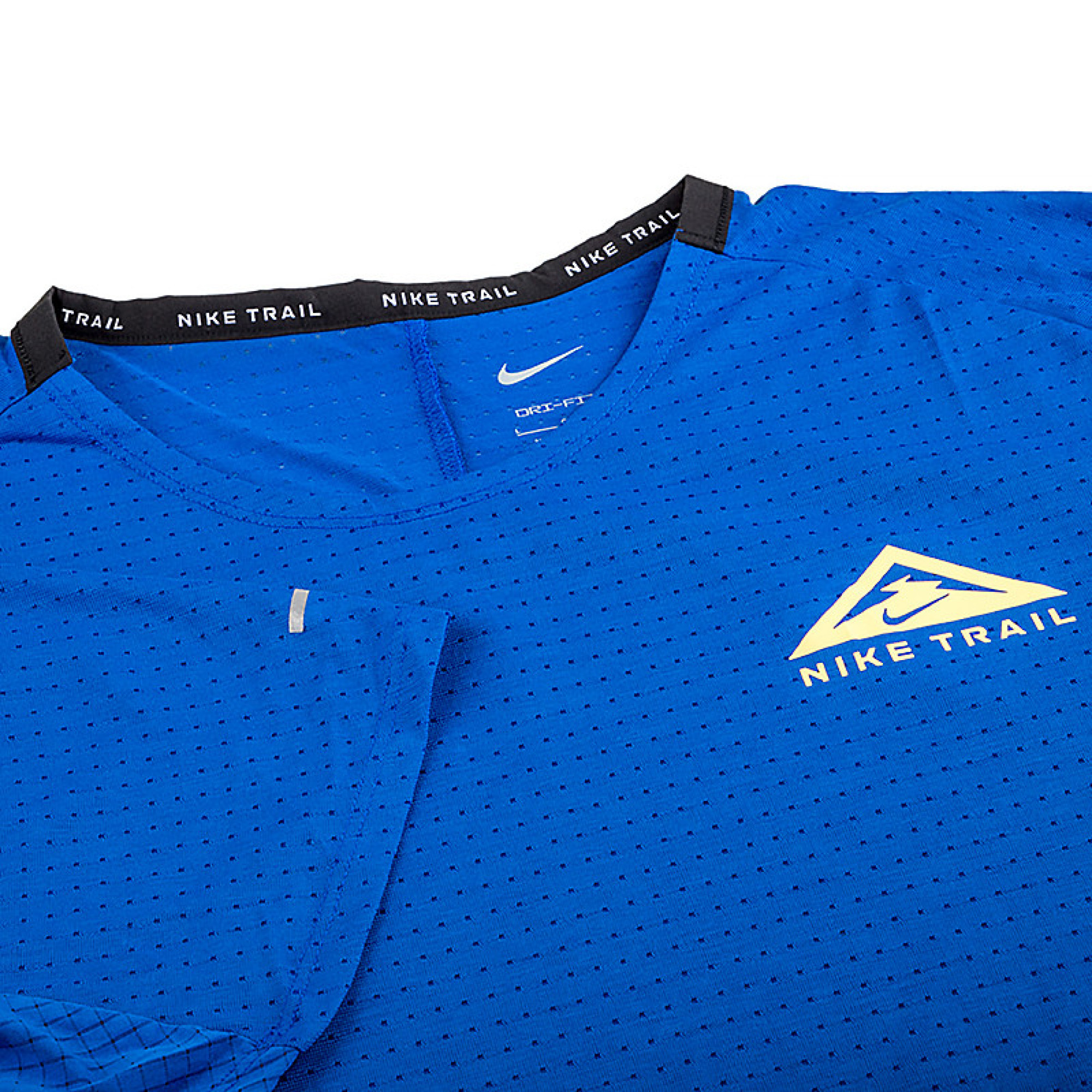 Чоловіча Футболка Nike M NK DF SOLAR CHASE SS TOP Синій XL (7dDV9305-405 XL) - 2 - Robinzon.ua