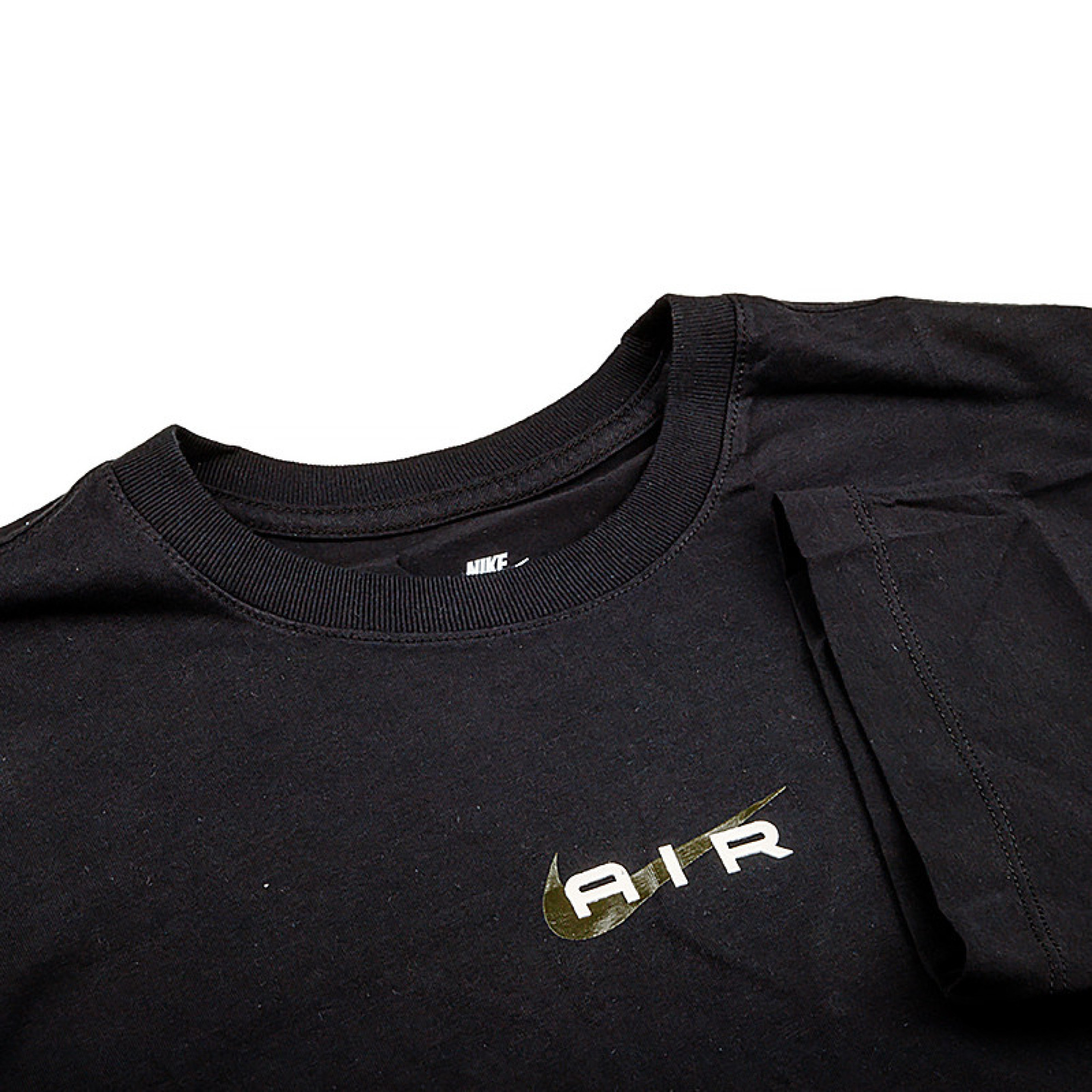 Чоловіча Футболка Nike M TEE AIR Чорний 2XL (7dFQ3789-010 2XL) - 2 - Robinzon.ua