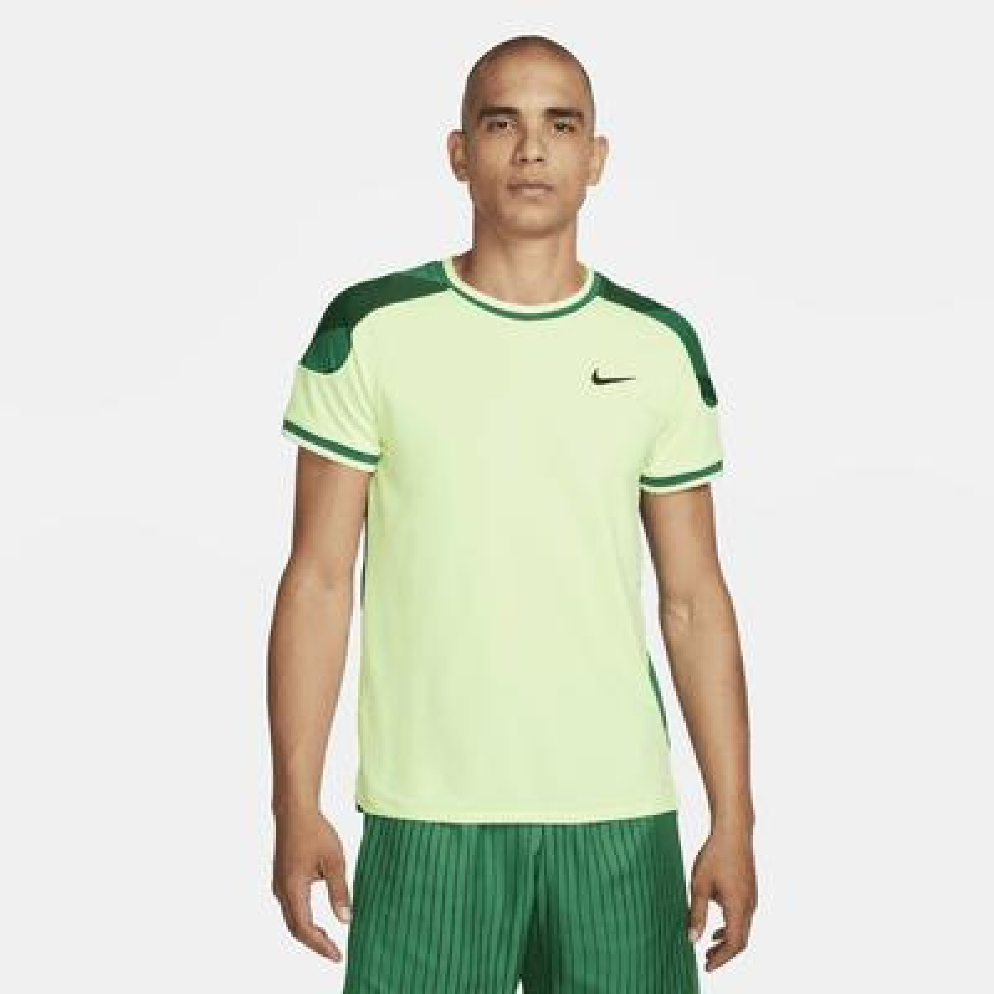 Футболка мужская Nike COURT M DF SLAM TOP MB Зеленый L (FD5195-701 L) - 6 - Robinzon.ua