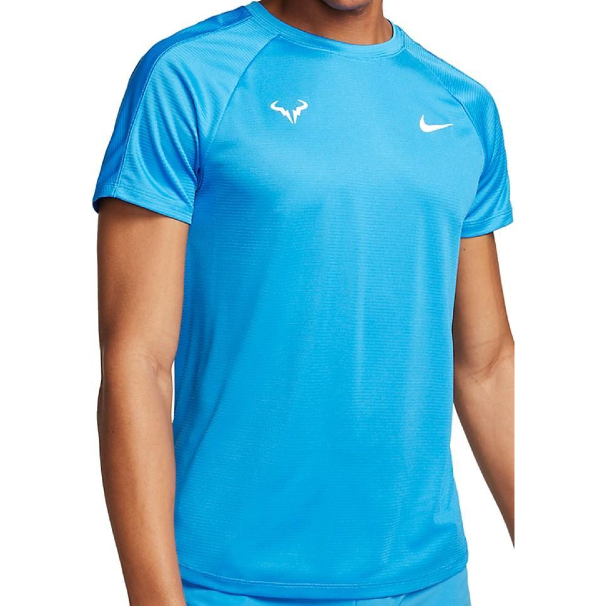 Чоловіча Футболка Nike RAFA MNK DF CHALLENGER TOP SS Блакитний L (DV2887-435 L) - Robinzon.ua