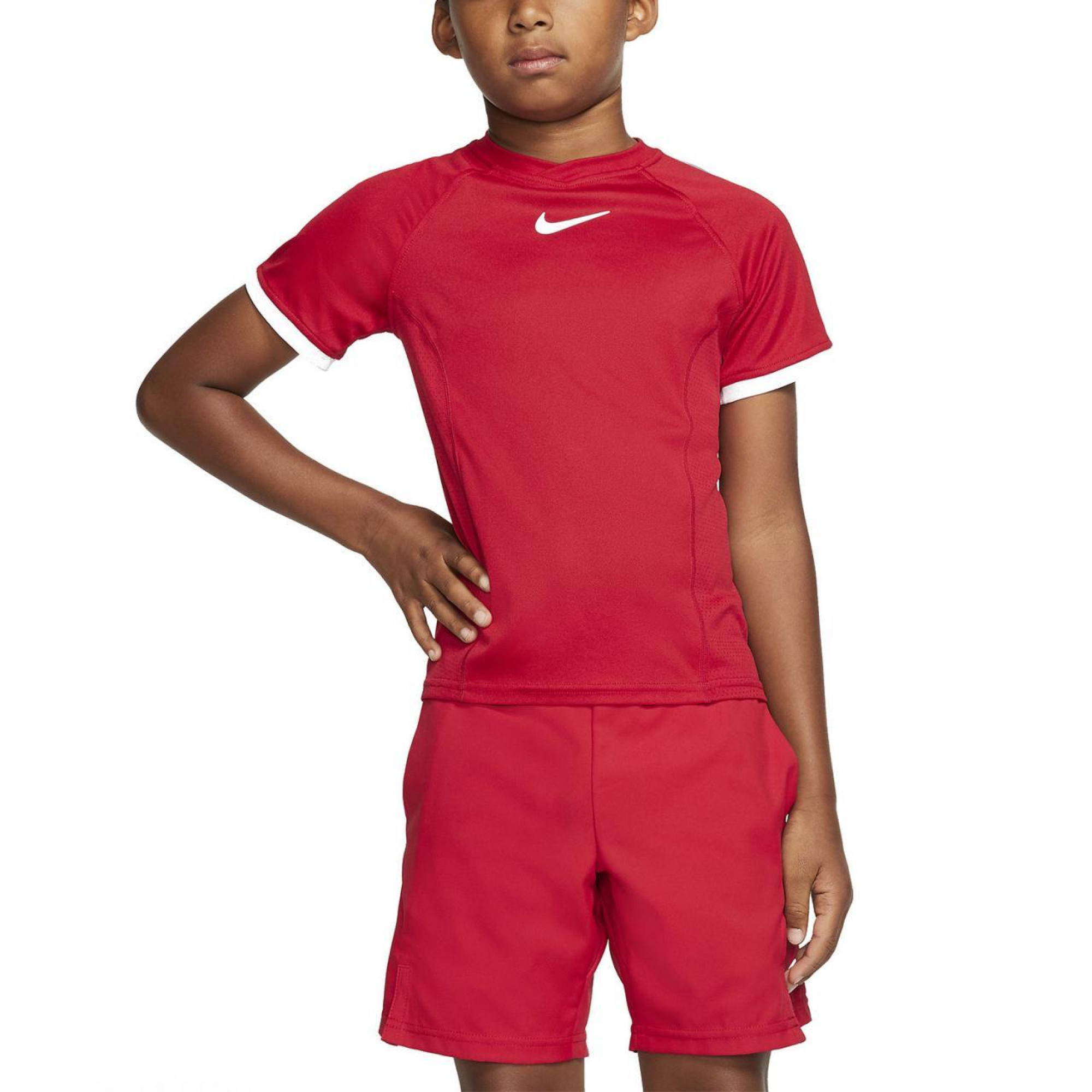 Дитяча Футболка Nike boy Dry SS top Червоний 128-137 (CD6131-687 128-137) - 1 - Robinzon.ua