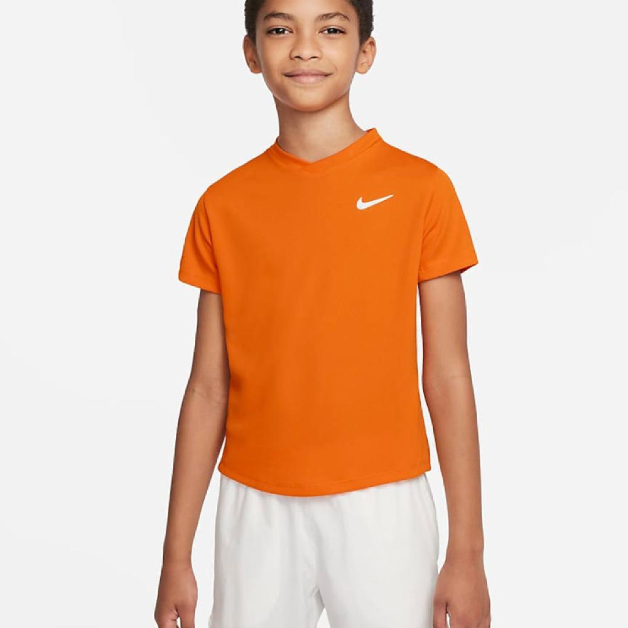 Дитяча Футболка Nike DF VICTORY SS TOP Помаранчевий 122-128 (CV7565-834 122-128) - Robinzon.ua