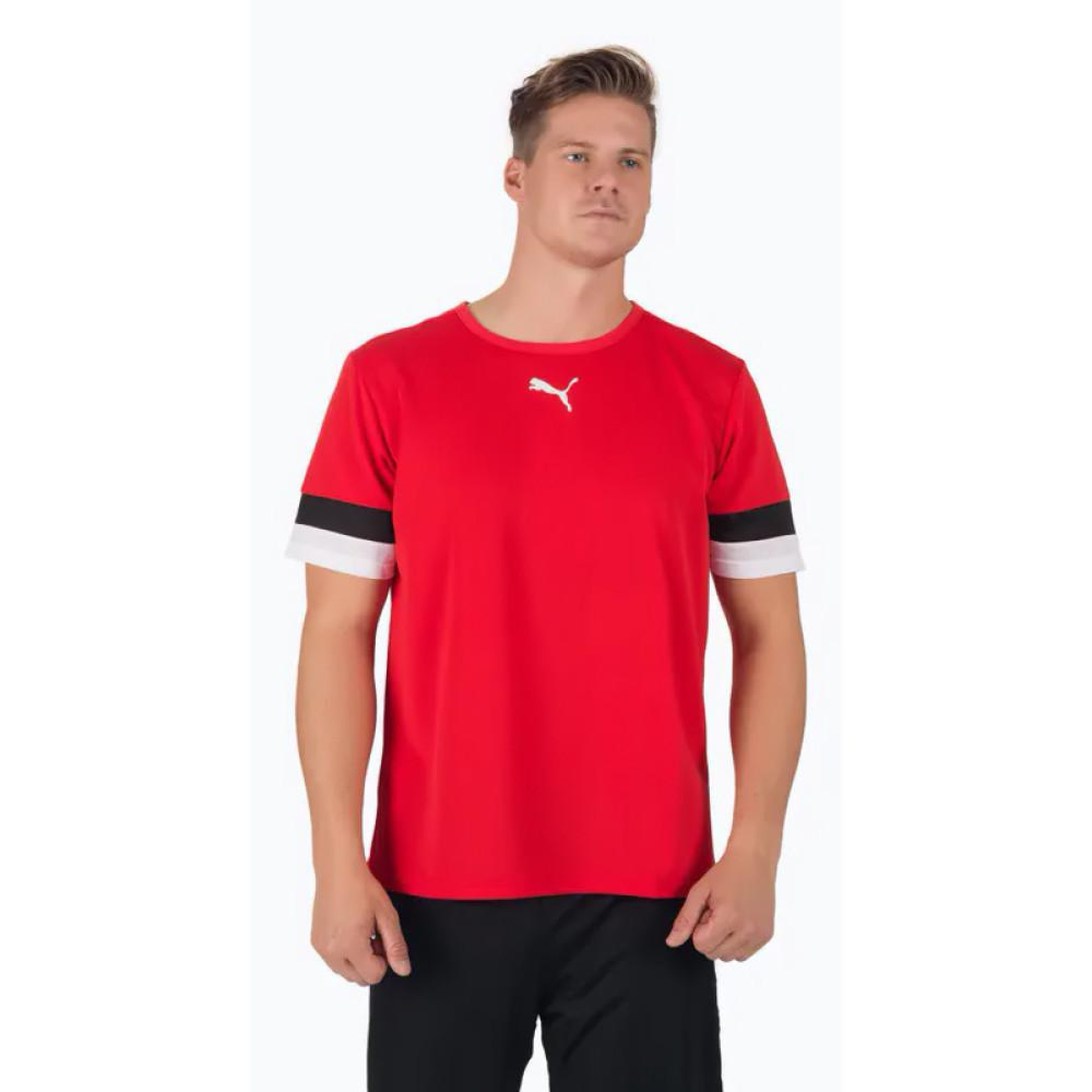 Чоловіча Футболка Puma teamRISE Jersey червоний Чол S 704932-01 S - Robinzon.ua