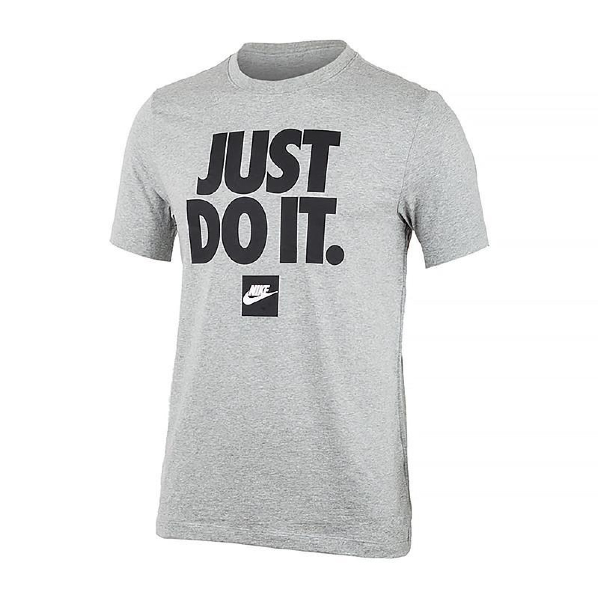 Чоловіча Футболка Nike Sportswear Just Do It Verbiage Сірий XL (7dDZ2989-063 XL) - Robinzon.ua