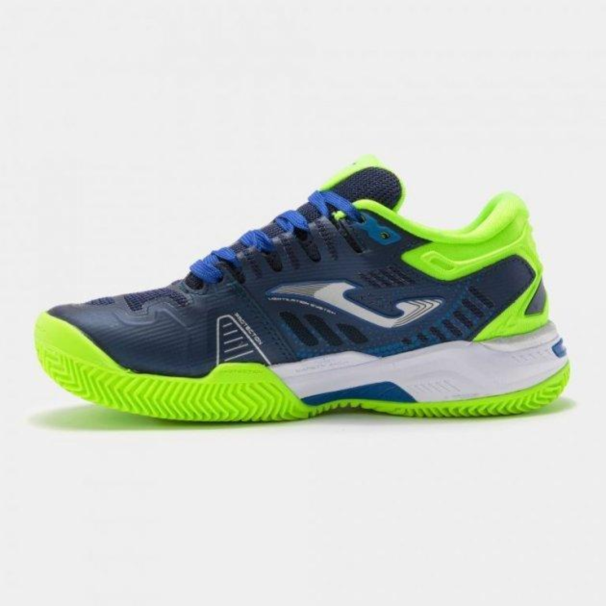 Кроссовки Joma Slam JR 2103 navy green fluor Темно-синий, Зеленый 37 (JSLAMW2103P) - 1 - Robinzon.ua