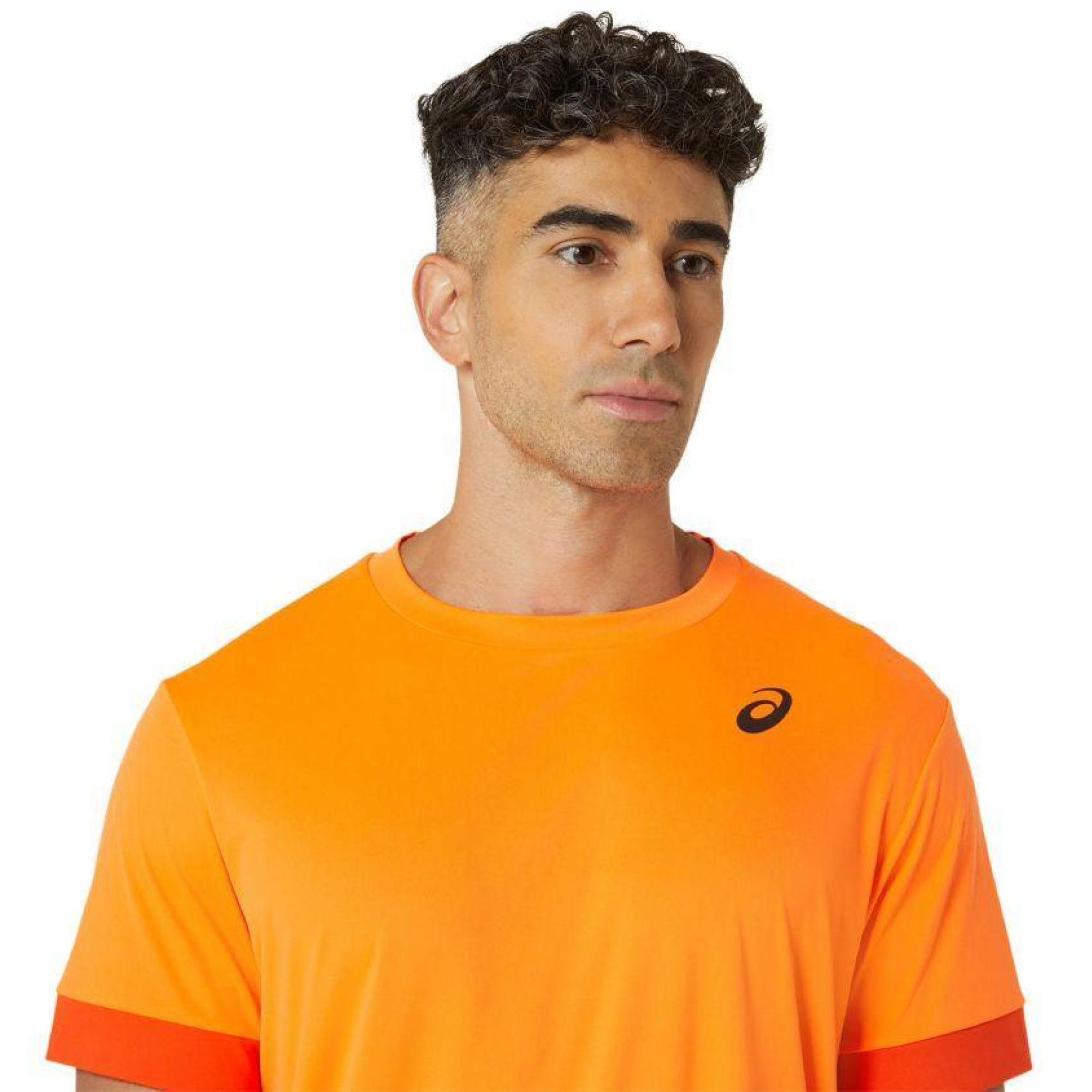 Мужская Футболка Asics COURT SS TOP Оранжевый M (2041A255-802 M) - 2 - Robinzon.ua