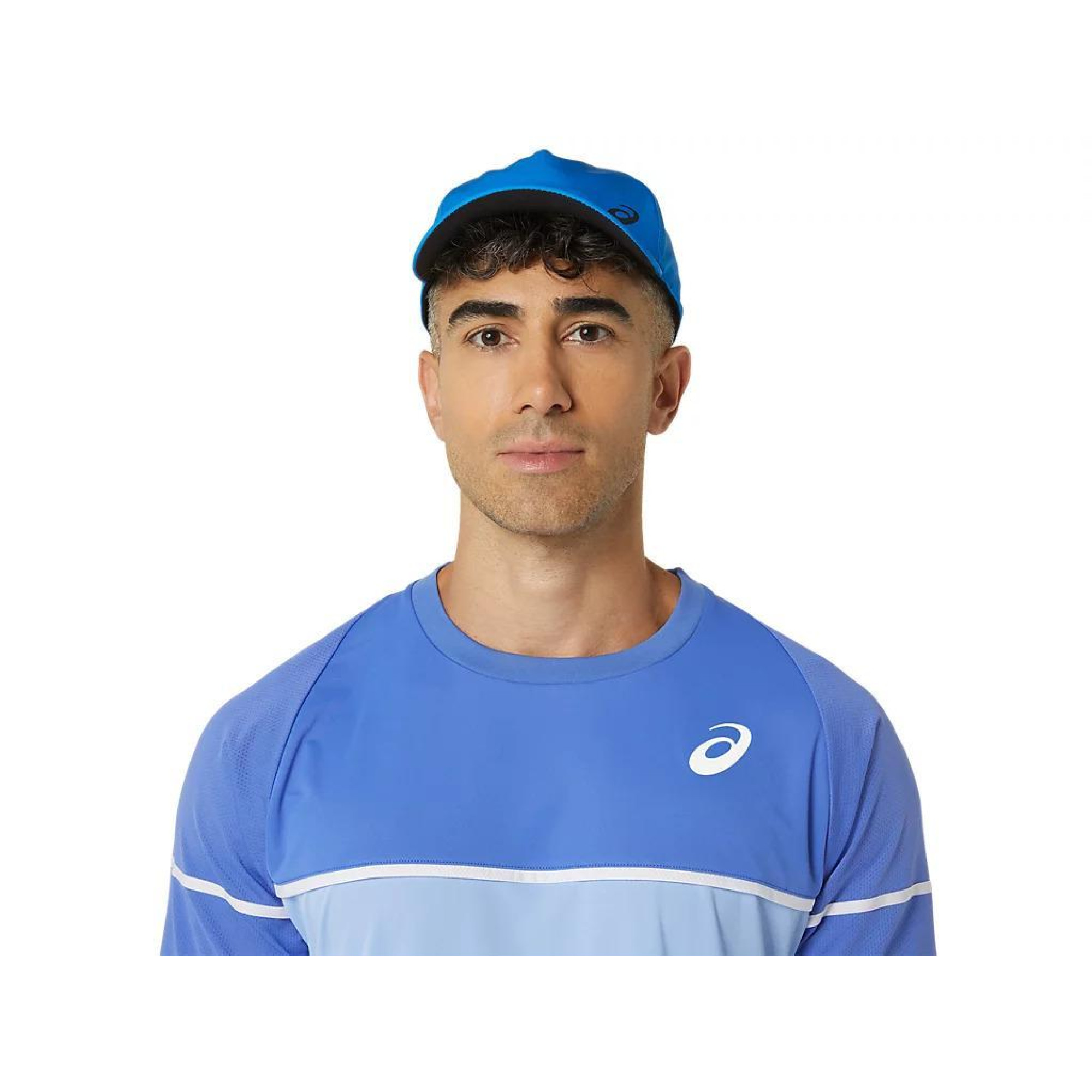 Чоловіча Футболка Asics GAME SS TOP Блакитний L (2041A292-403 L) - 3 - Robinzon.ua