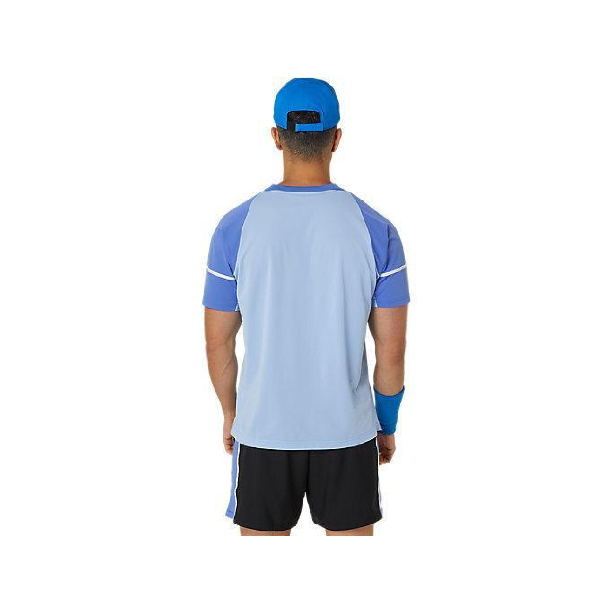 Чоловіча Футболка Asics GAME SS TOP Блакитний L (2041A292-403 L) - 1 - Robinzon.ua