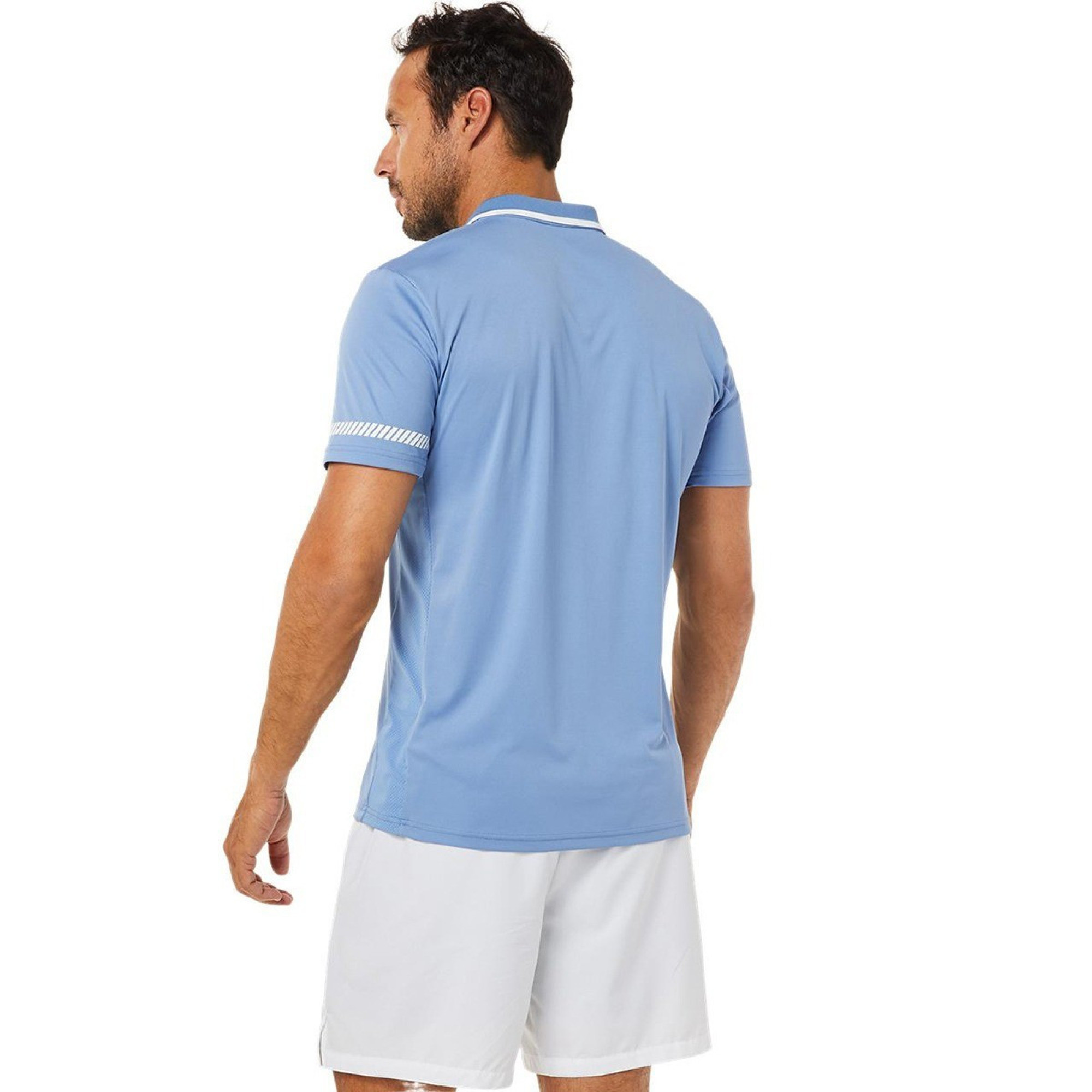 Футболка муж.  Asics COURT POLO SHIRT голубой (L) 2041A138-403 L - 1 - Robinzon.ua