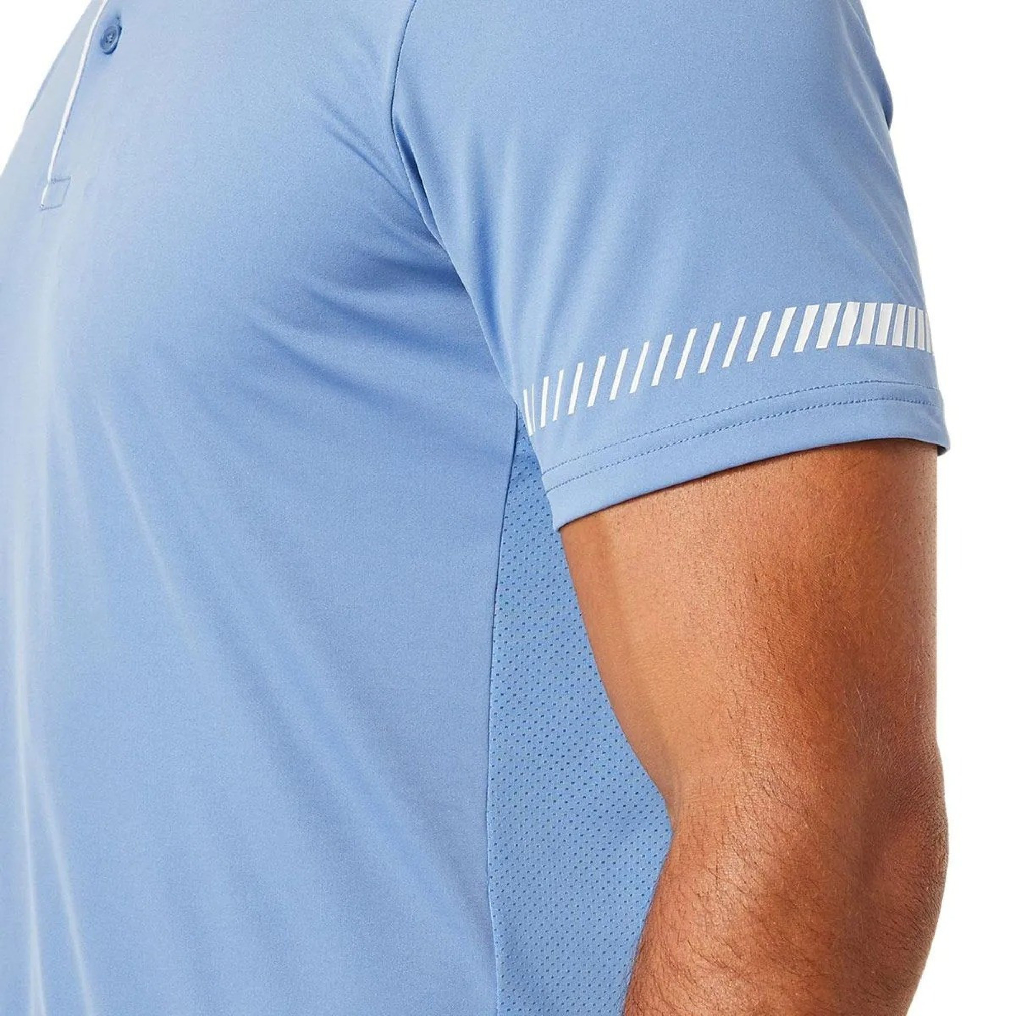 Футболка муж.  Asics COURT POLO SHIRT голубой (L) 2041A138-403 L - 2 - Robinzon.ua