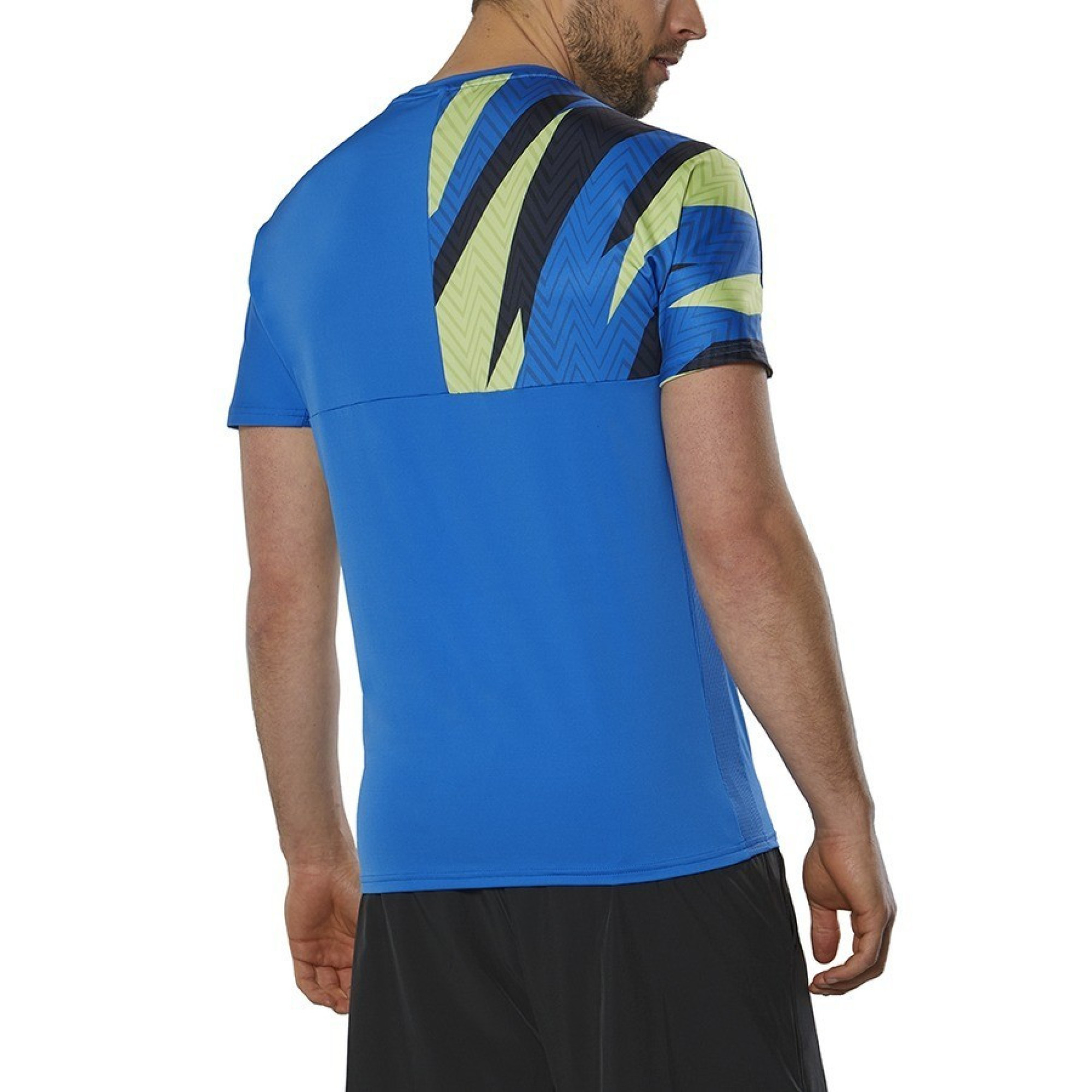 Мужская Футболка MIZUNO Shadow Graphic Tee синий (M) 62GA2002-25 M - 1 - Robinzon.ua