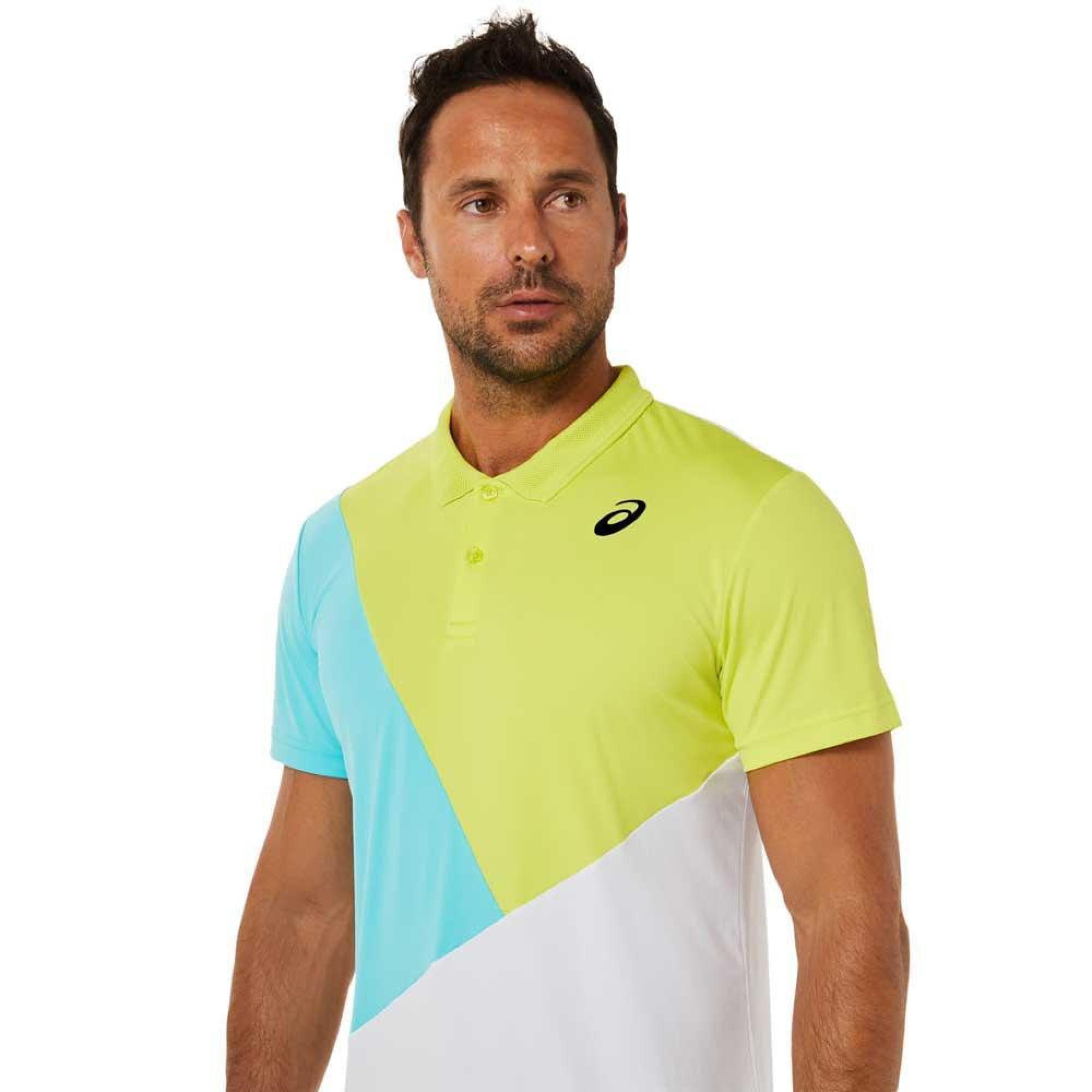 Футболка чол.  Asics MEN COURT COLOR BLOCK PO (S) 2041A234-103 S - 3 - Robinzon.ua