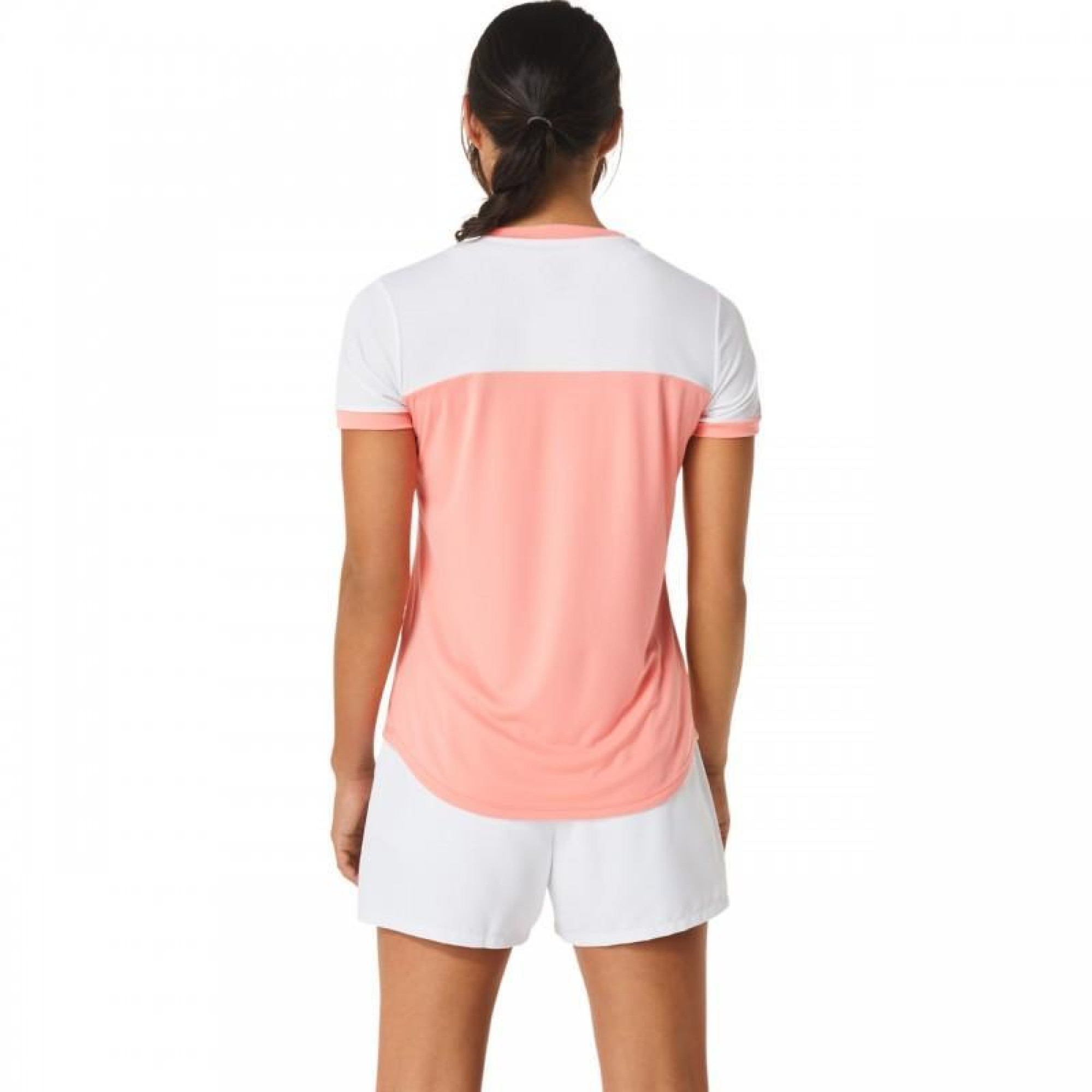 Жіноча Футболка Asics COURT SS TOP Кораловий L (2042A262-701 L) - 1 - Robinzon.ua
