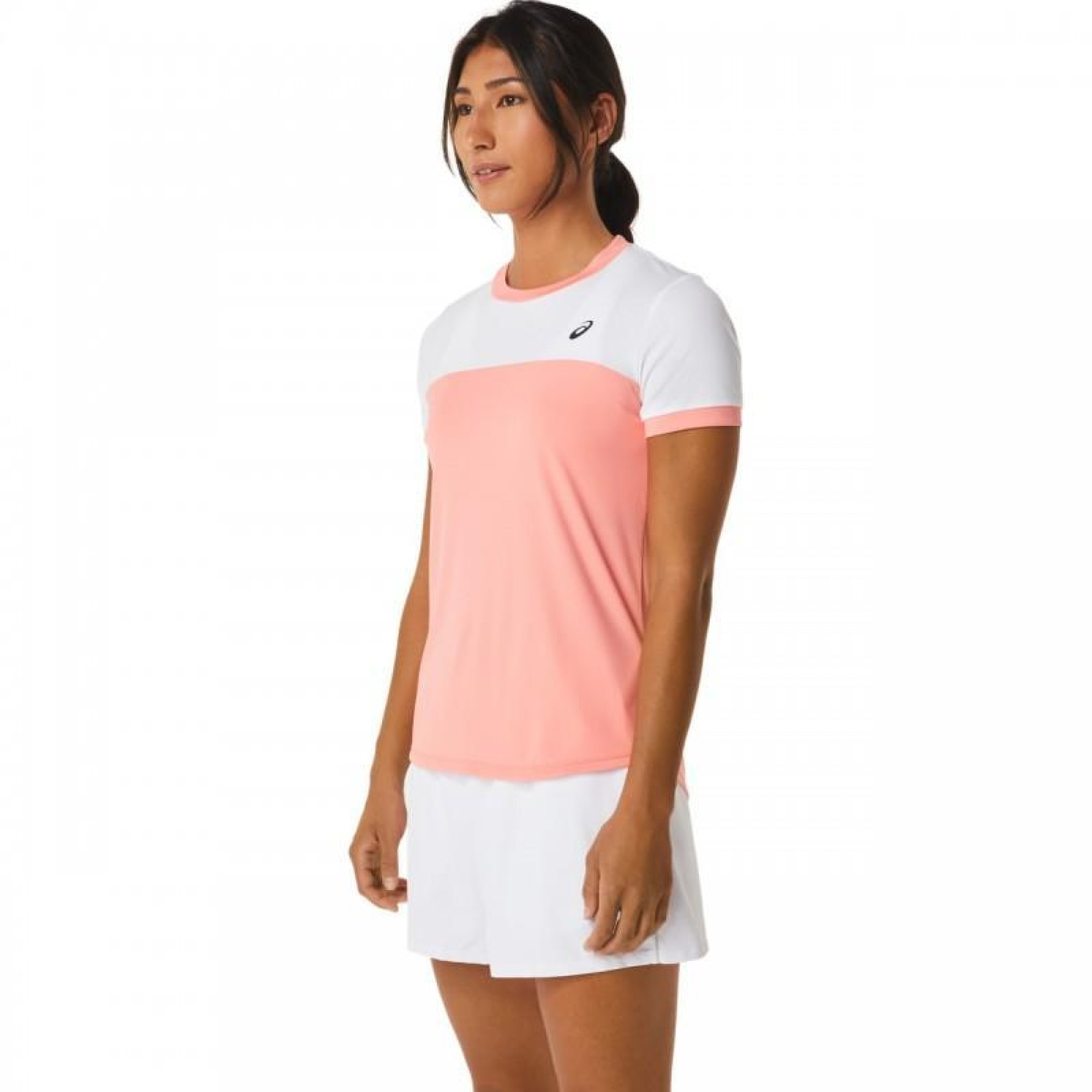 Жіноча Футболка Asics COURT SS TOP Кораловий L (2042A262-701 L) - 2 - Robinzon.ua