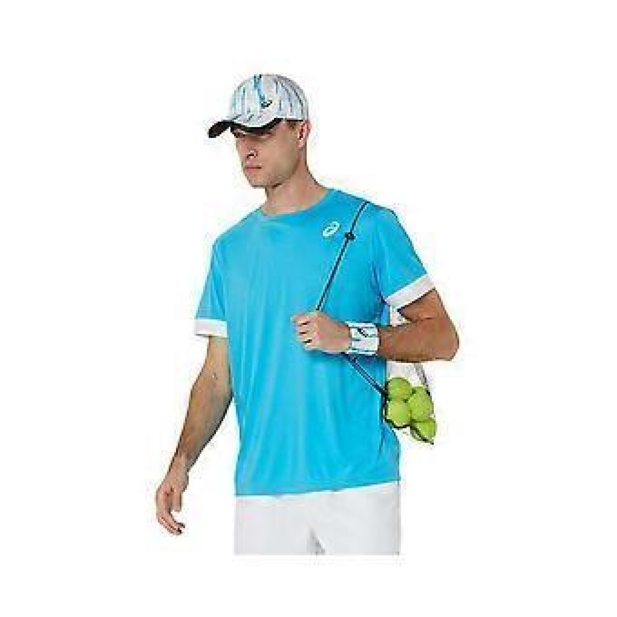 Чоловіча Футболка Asics COURT SS TOP Блакитний XL (2041A255-418 XL) - 2 Чоловіча Футболка Asics COURT SS TOP Блакитний XL (2041A255-418 XL) - 2 - Robinzon.ua