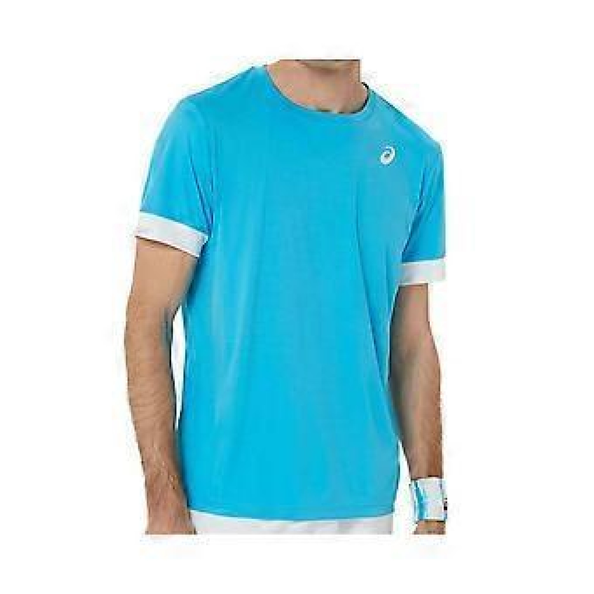 Чоловіча Футболка Asics COURT SS TOP Блакитний XL (2041A255-418 XL) - Robinzon.ua