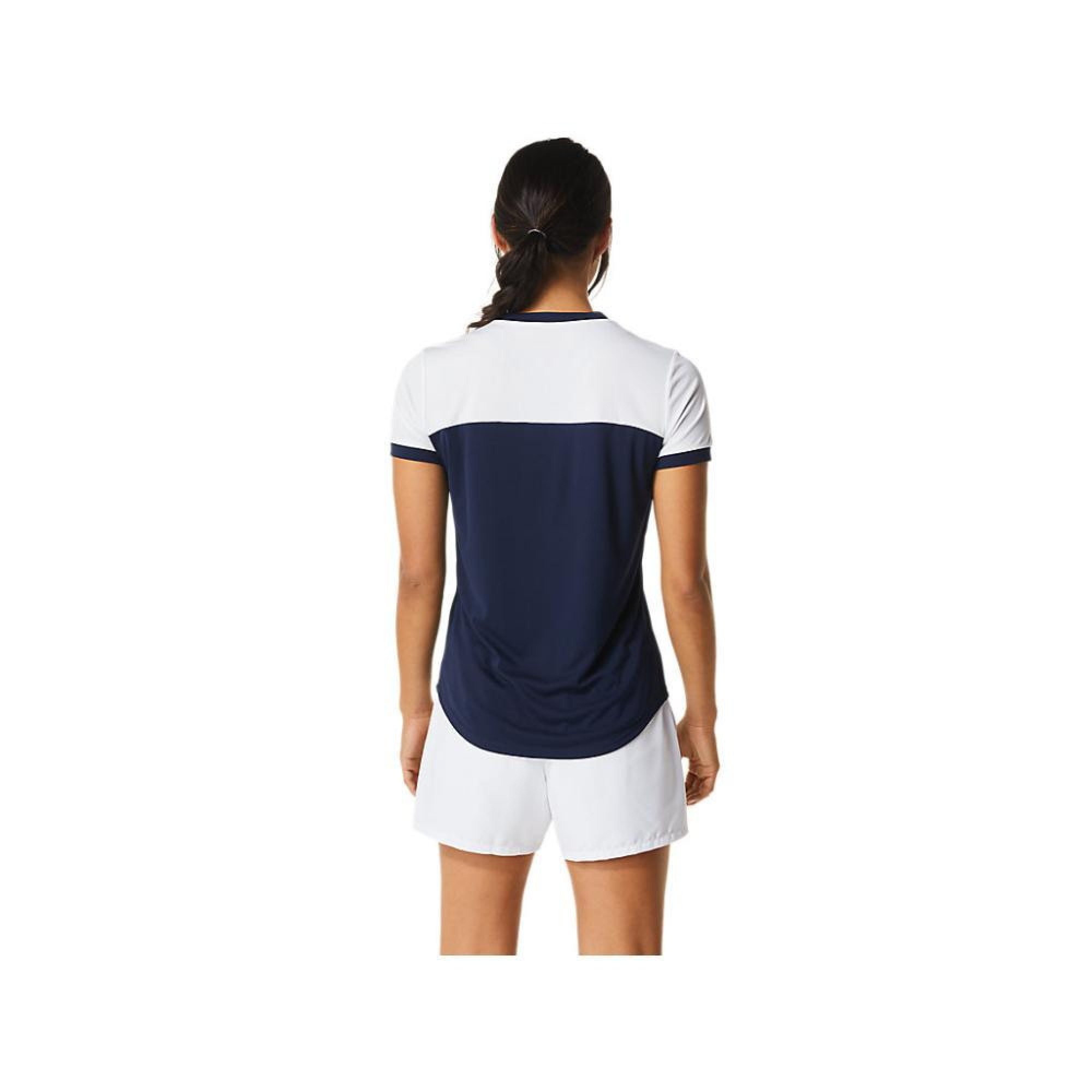 Женская Футболка Asics COURT SS TOP Синий Белый L (2042A262-402 L) - 1 - Robinzon.ua