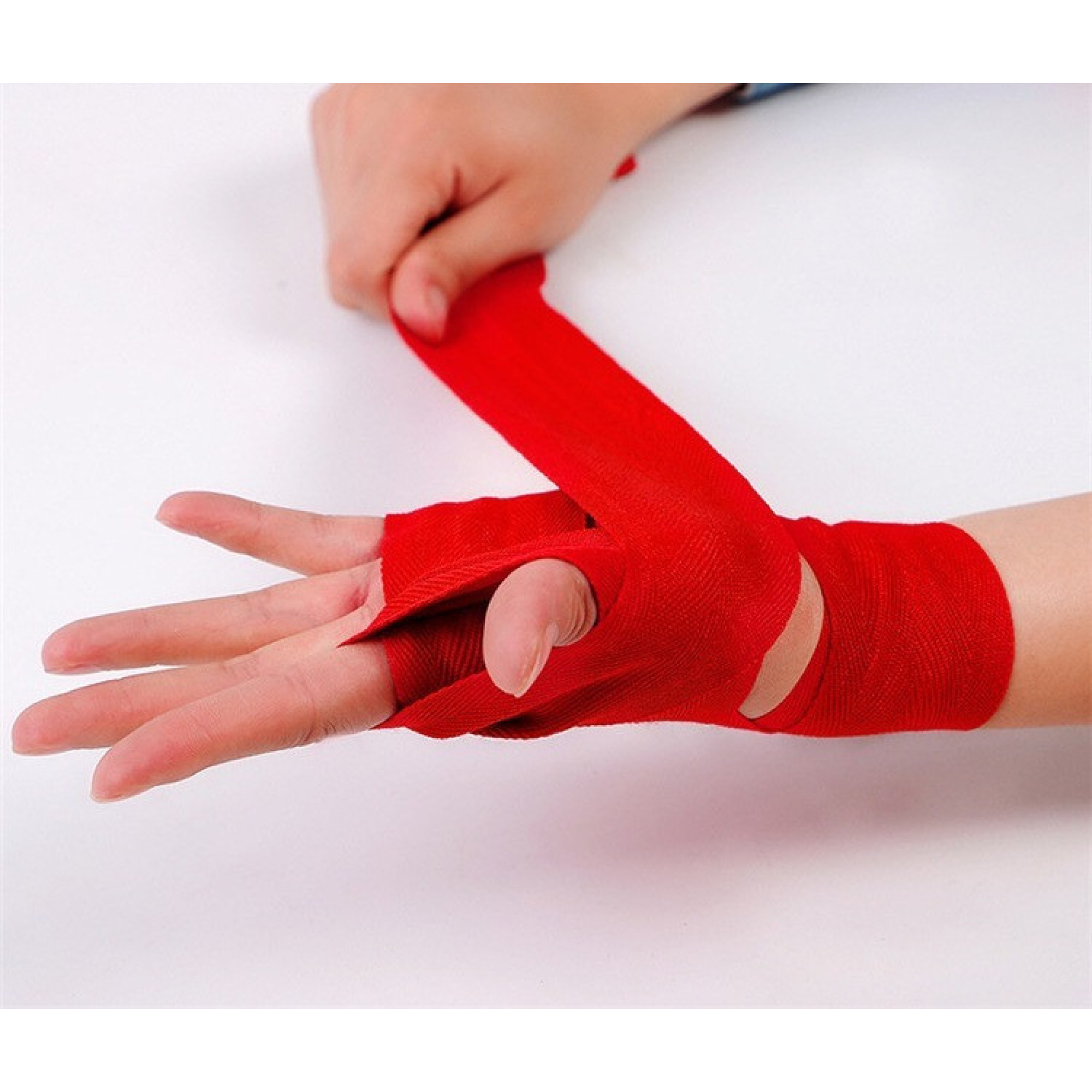 Бинты для бокса PowerPlay 3046 красные (4.5 м) - 6 - Robinzon.ua