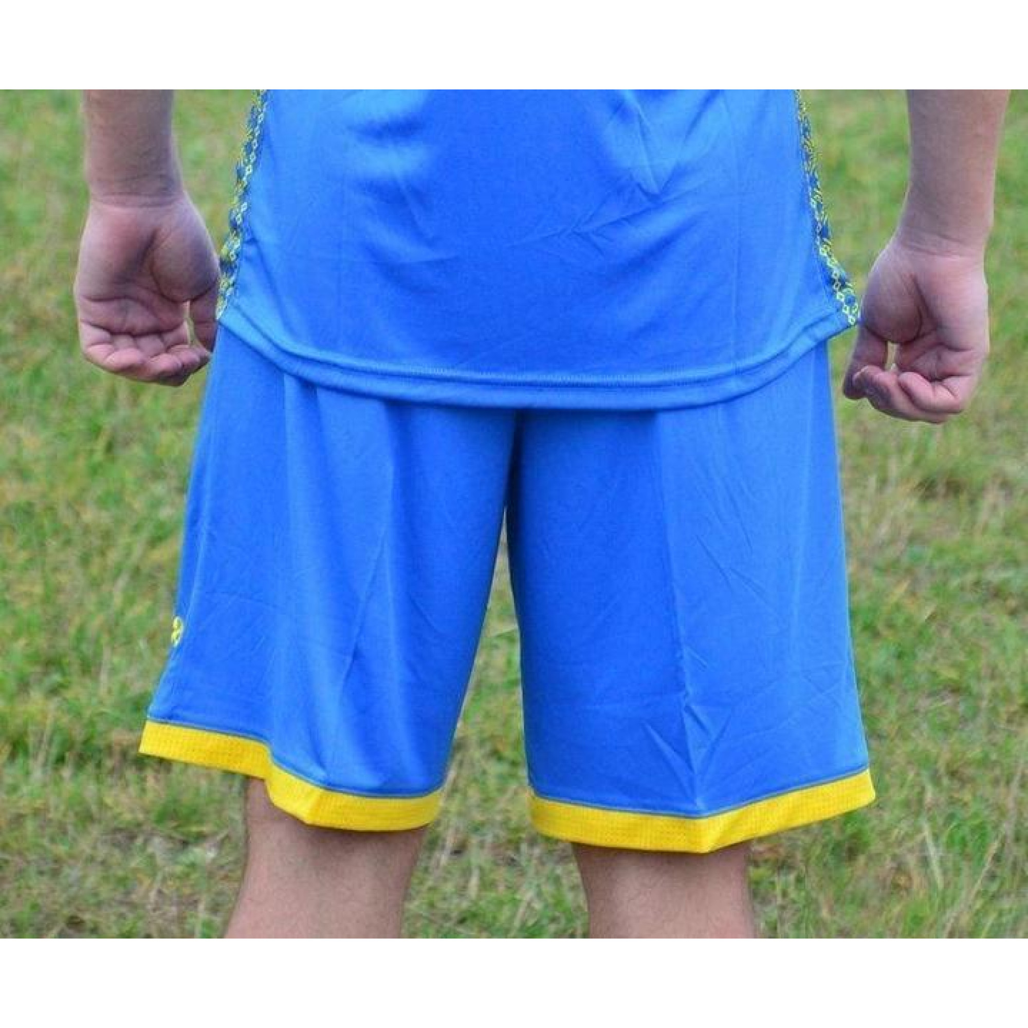 Шорти ігрові Joma UKRAINE синій S  (сезон 2018-2019) FFU105021.18 S - 1 - Robinzon.ua