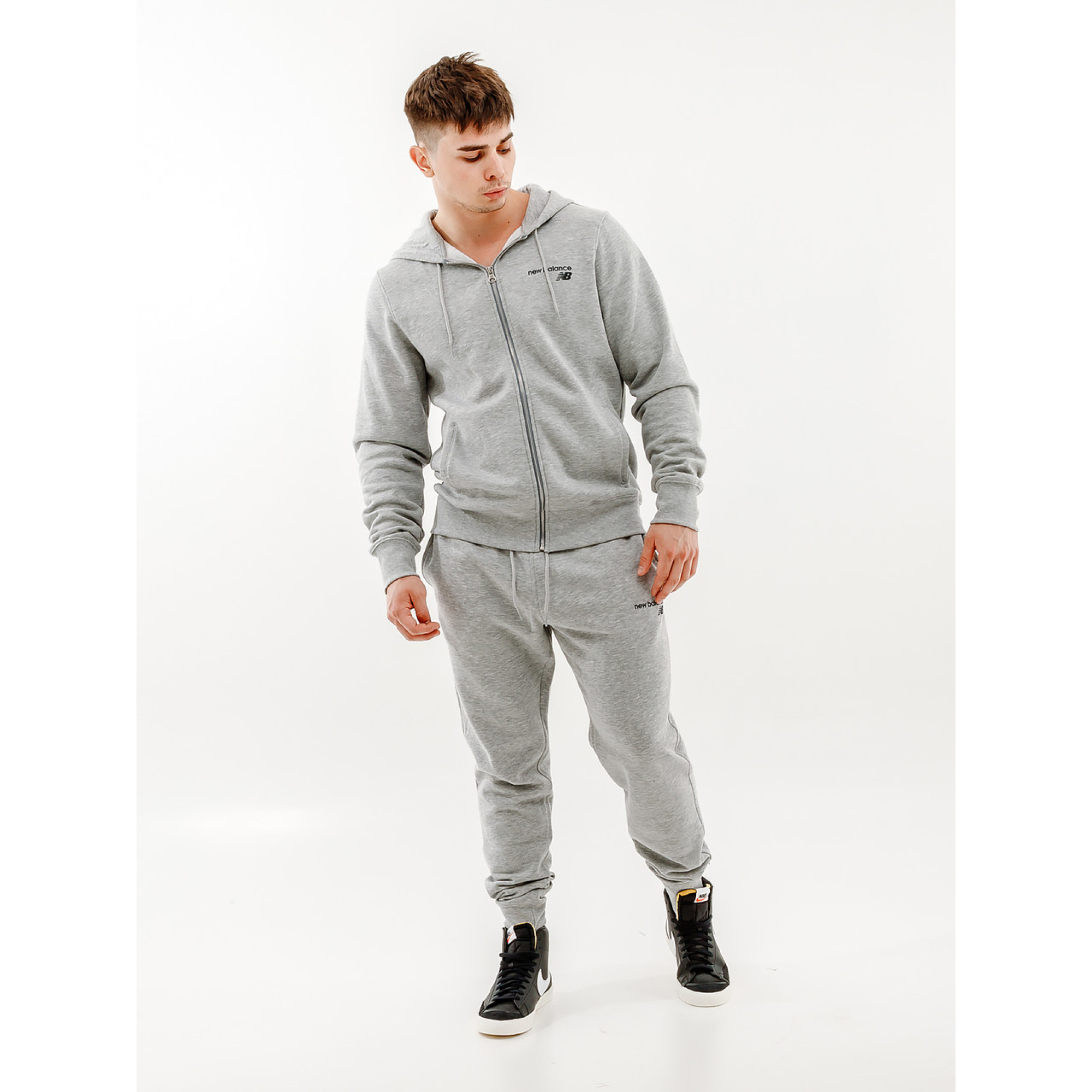 Мужские Брюки New Balance Classic CF Серый M (7dMP03904AG M) - 3 Мужские Брюки New Balance Classic CF Серый M (7dMP03904AG M) - 3 - Robinzon.ua