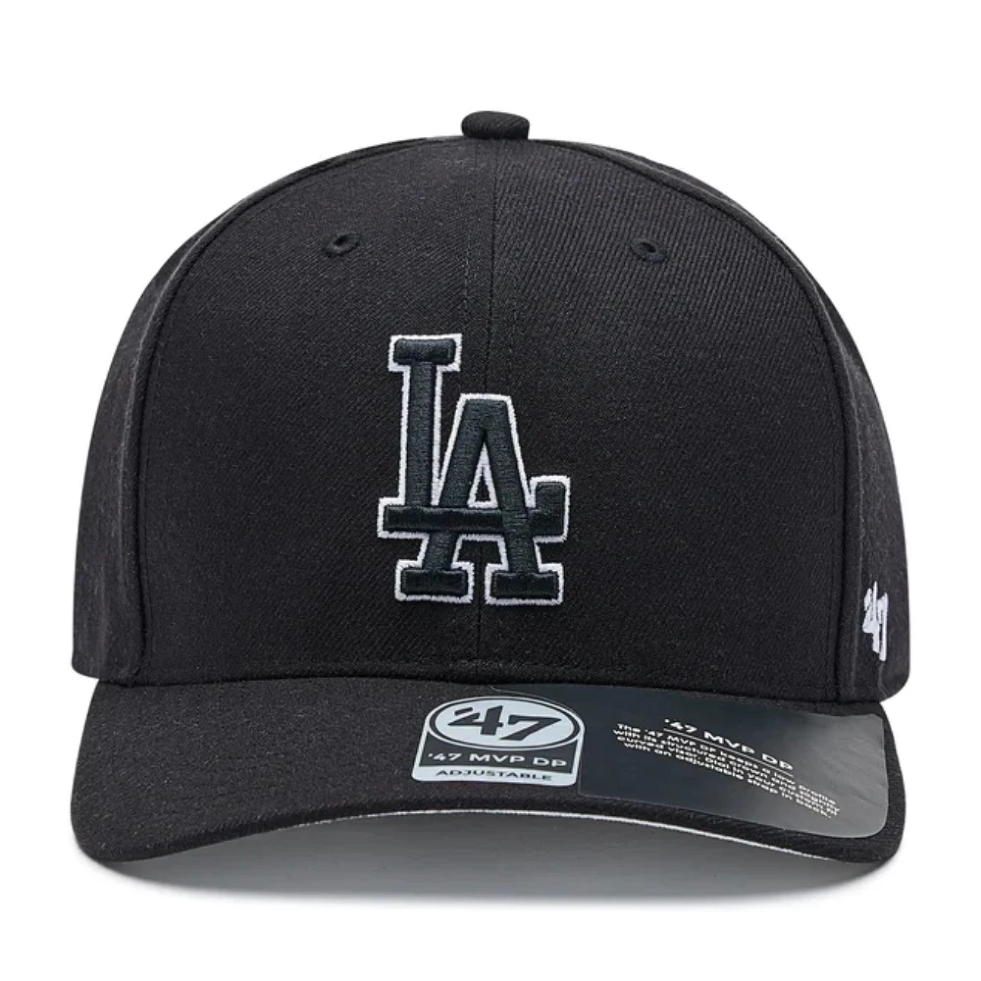 Кепка 47 Brand DP LOne Size ANGELES DODGERS Чорний One Size (B-CLZOE12WBP-BKB) - 1 - Robinzon.ua