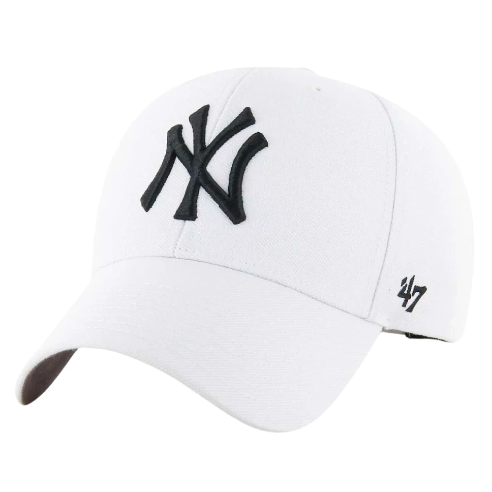 Кепка 47 Brand DP NEW YORK YANKEES Білий One Size (B-CLZOE17WBP-WHB) - Robinzon.ua