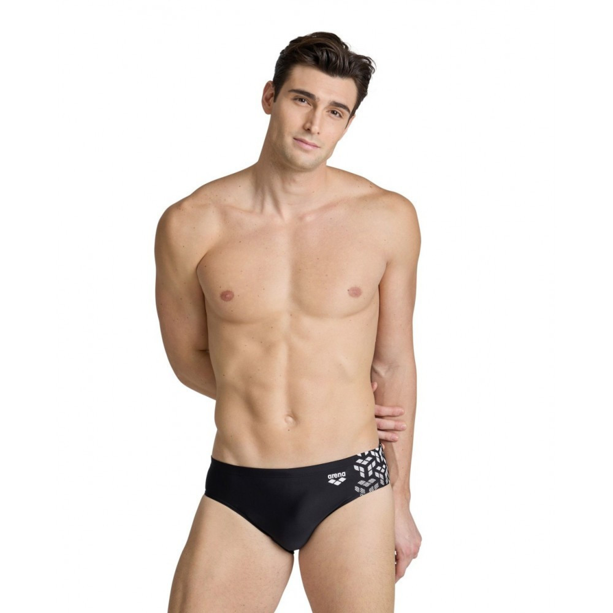 Чоловічі Плавки-сліпи Arena KIKKO V SWIM BRIEFS чорний, білий Чол 80 006750-510 80 - 2 - Robinzon.ua