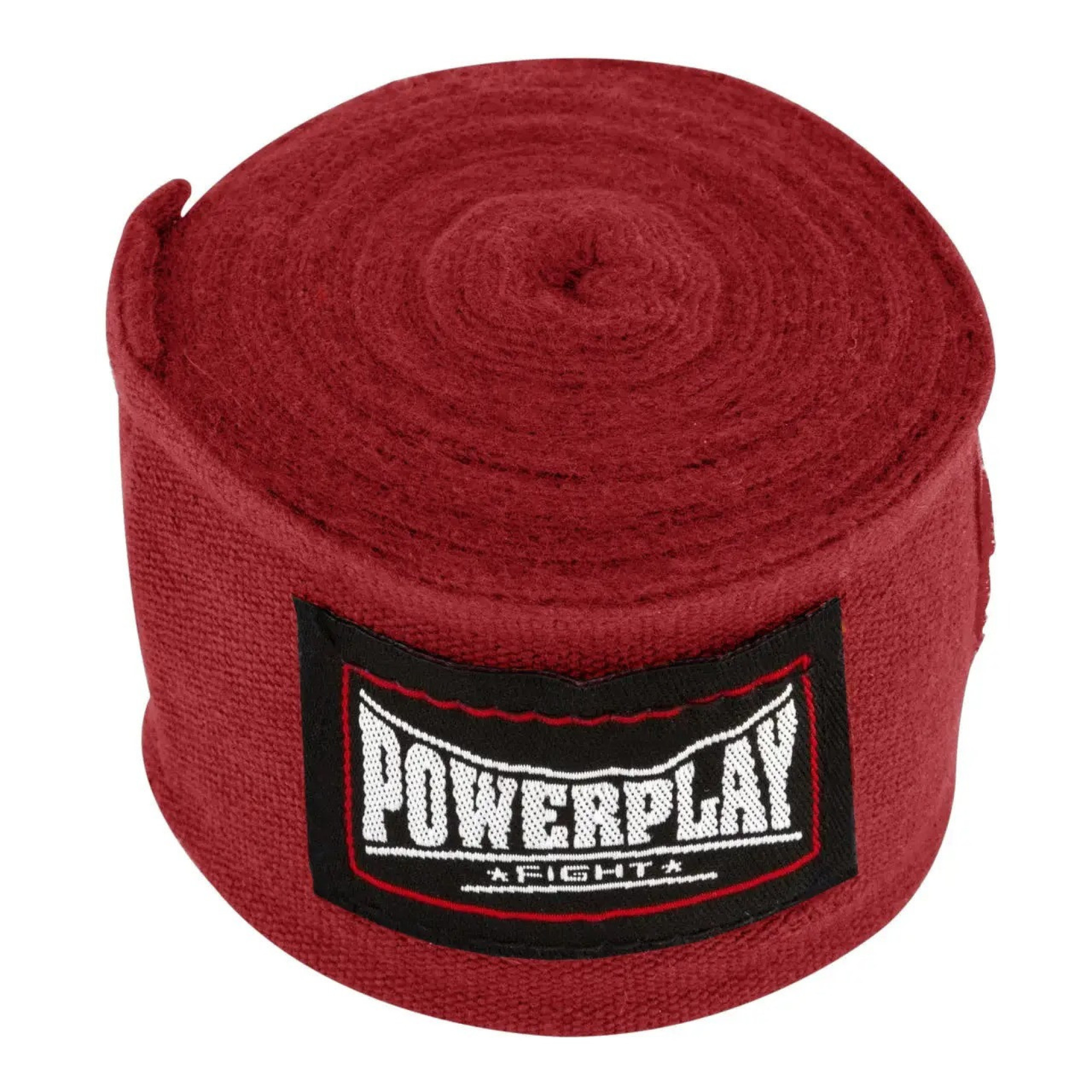 Бинти для боксу PowerPlay 3047 Червоні Lycra (спандекс) (3м) - 2 - Robinzon.ua
