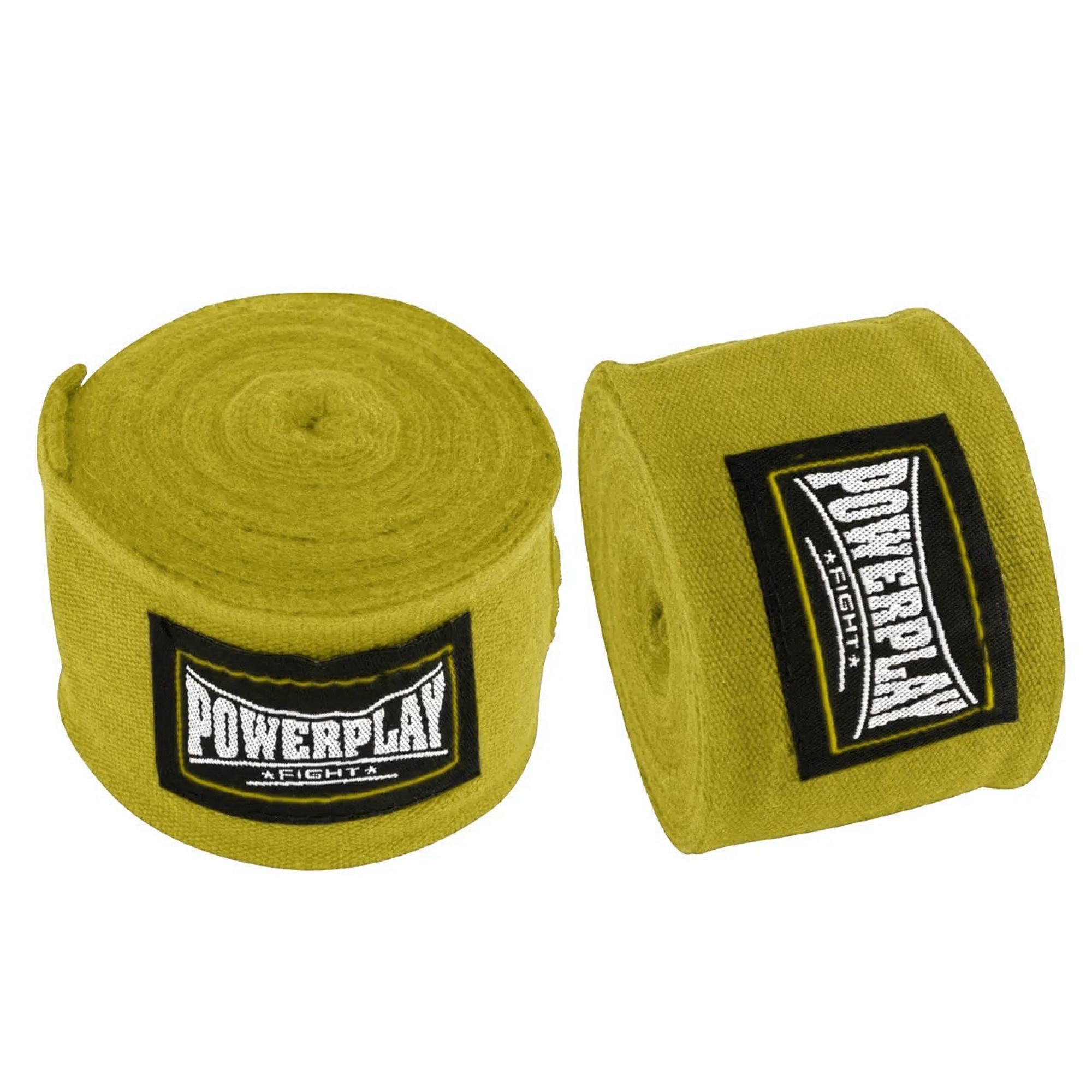 Бинты для бокса PowerPlay 3047 Желтые Lycra (спандекс) (3м) - 1 - Robinzon.ua