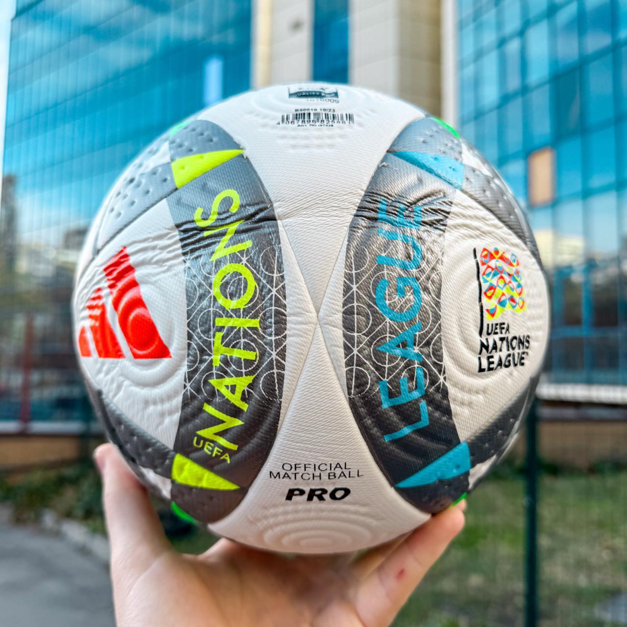 Футбольный мяч Adidas UEFA NATIONS LEAGUE - 2 - Robinzon.ua