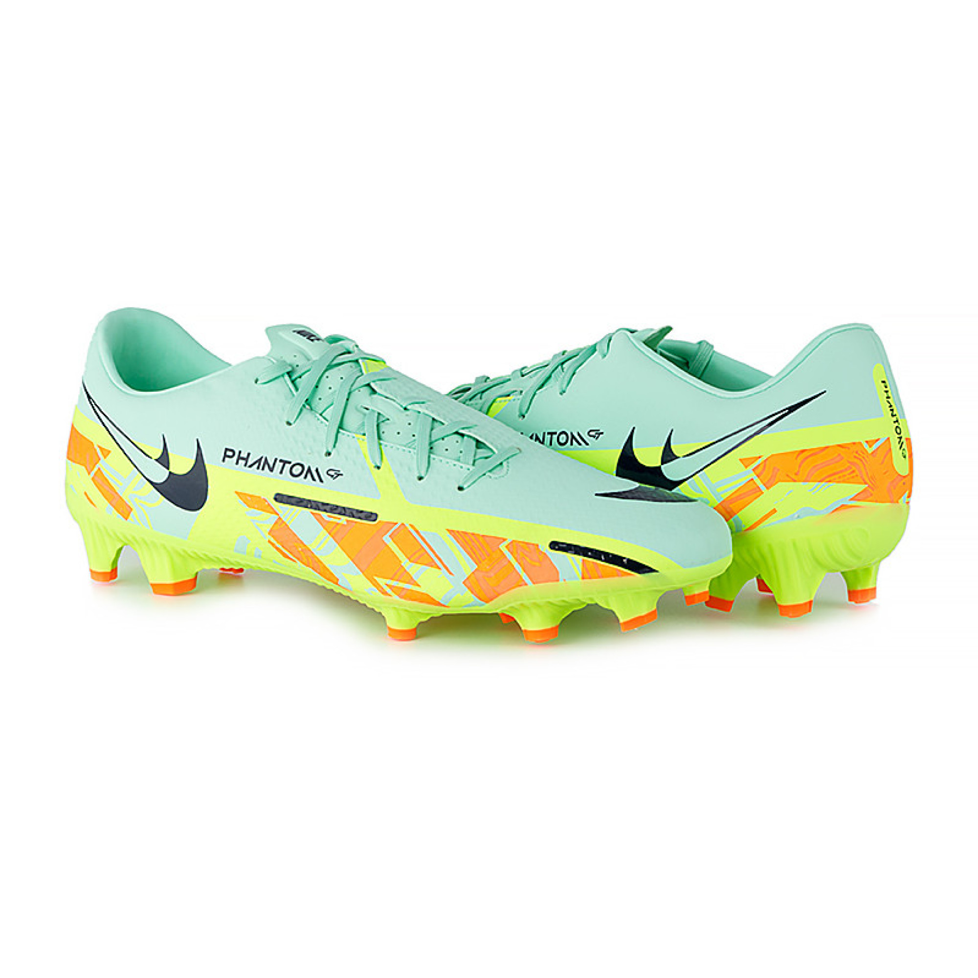Чоловічі Бутси Nike PHANTOM GT2 ACADEMY FG/MG Салатовий 43 (7dDA4433-343 43) - Robinzon.ua