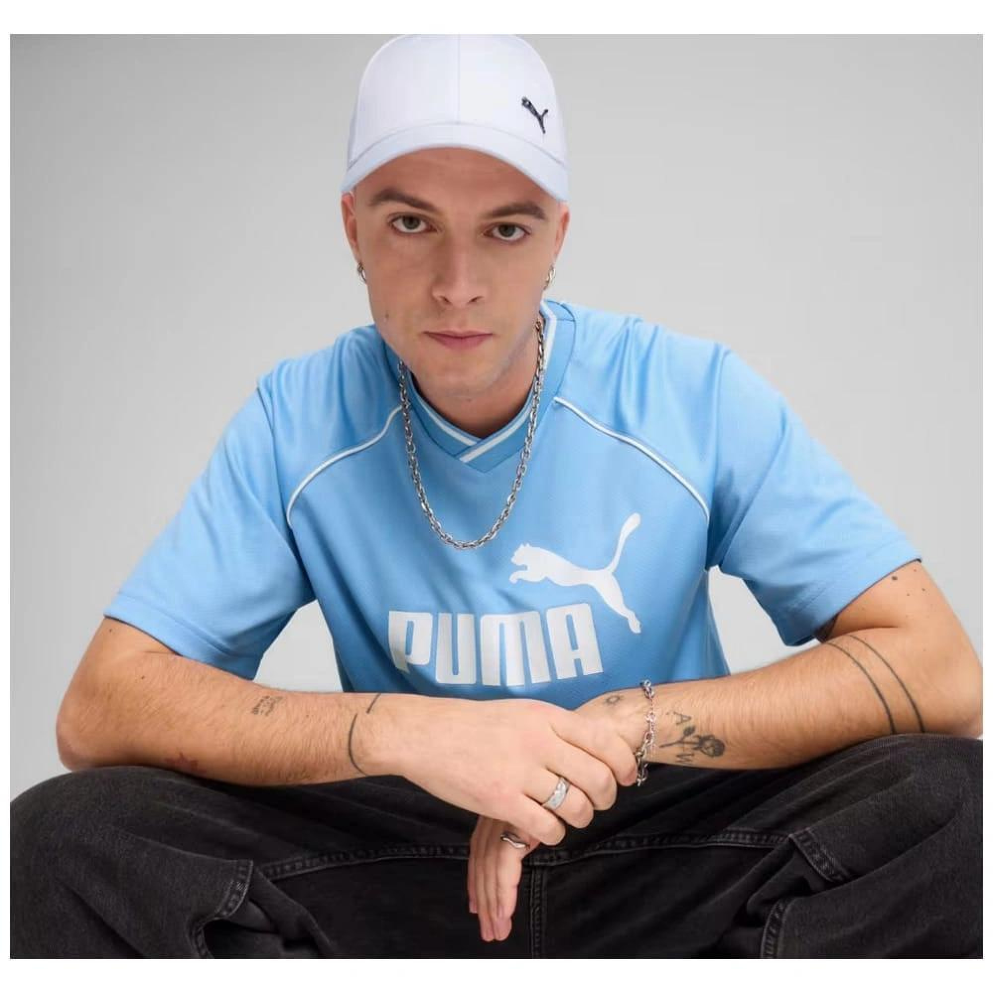 Кепка Puma ESS METAL PUMA CAT BB Cap Білий M (025994-07 M) - 2 - Robinzon.ua
