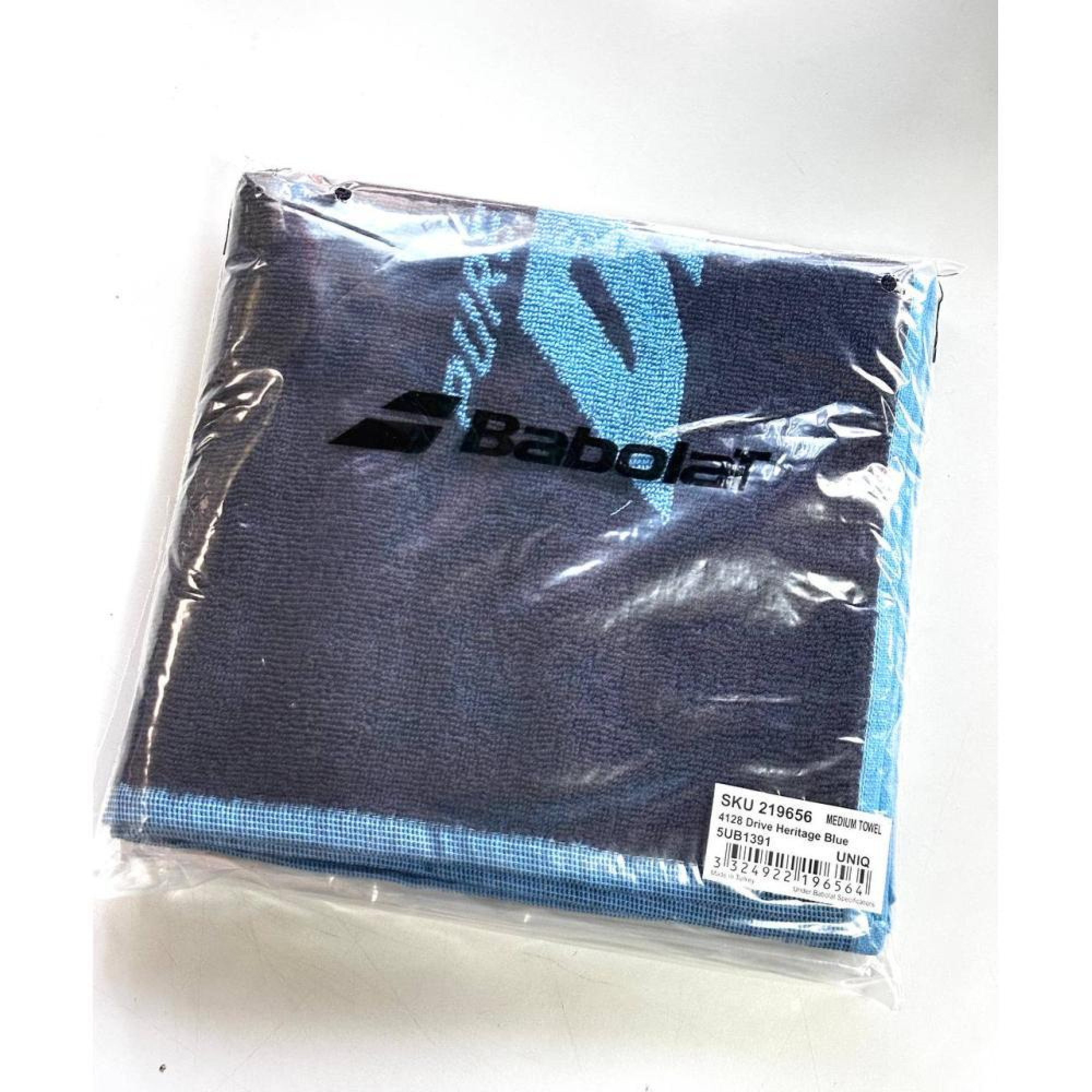 Рушник Babolat MEDIUM TOWEL DRIVE HERITAGE Синій (5UB1391-4128) - 1 - Robinzon.ua