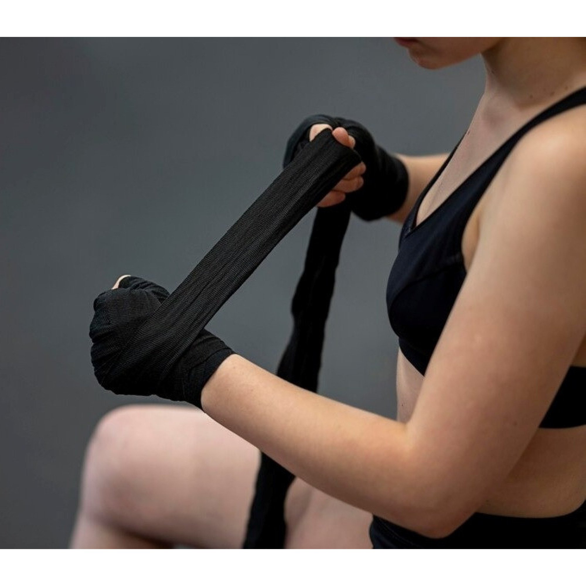 Бинти для боксу Power System PS-3404 Black (4 м) - 4 - Robinzon.ua