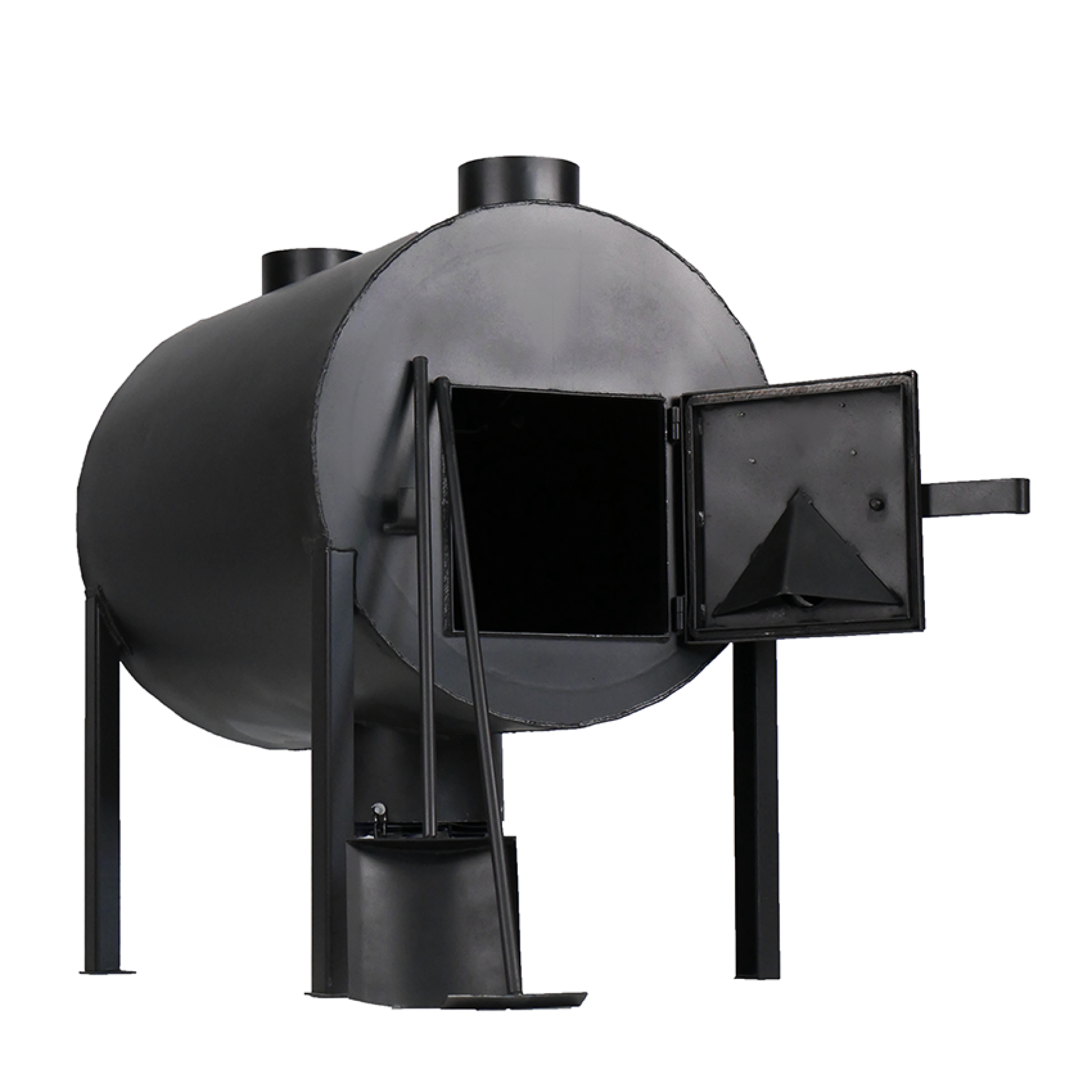 Гриль бочка Daddy Smoke вугільна - 6 - Robinzon.ua