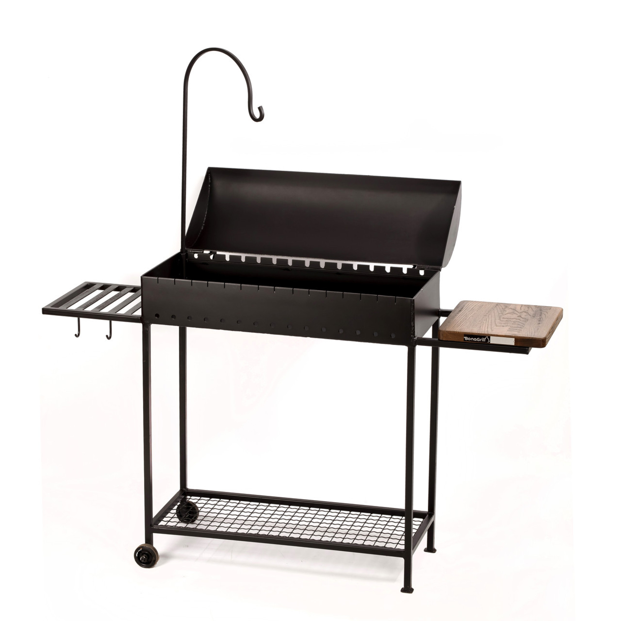 Мангал Bona Grill Стаціонарний Барбекю 800 + Комплект доповнень - 4 - Robinzon.ua